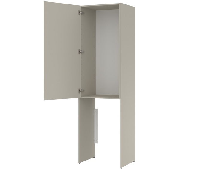 Pesukonekaappi Temal Ergo Storage 60x43x210,8cm vasenkätinen