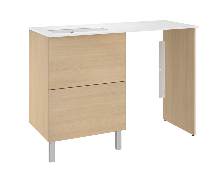 Allaskaluste Temal Ilona 125cm allas vasemmalla