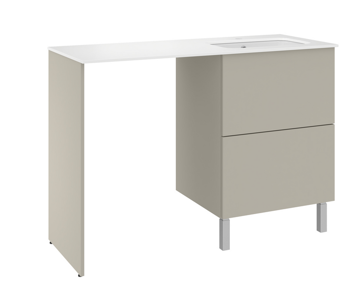 Allaskaluste Temal Ilona 125cm allas oikealla