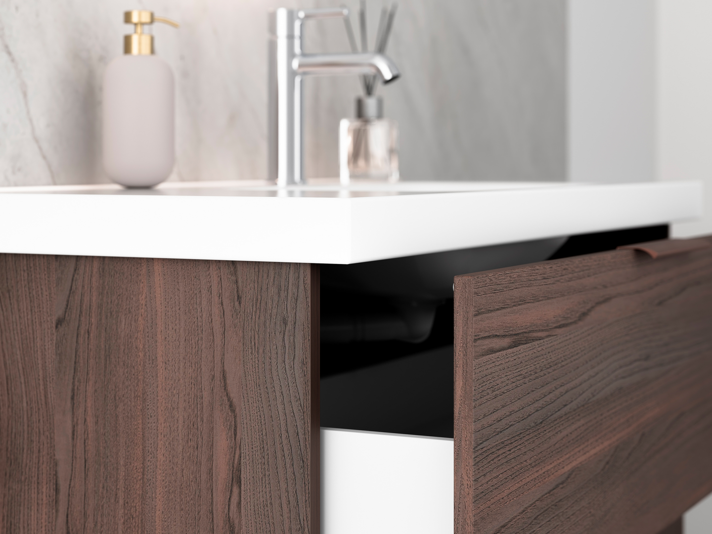 Allaskaappi Temal Stella 2 laatikkoa