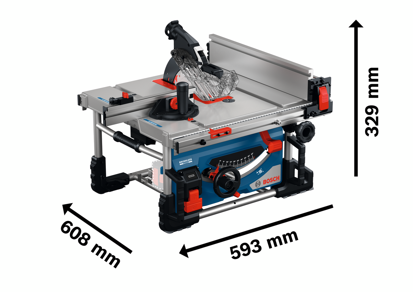 Akkupöytäsaha Bosch GTS 18V-70 Solo