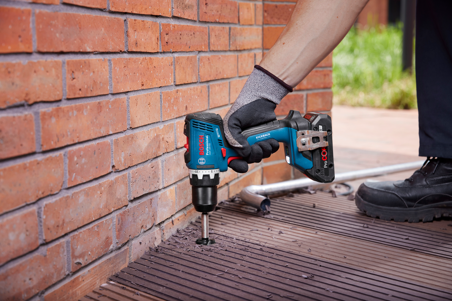 Akkuporakone Bosch GSR 18V-65 2x2,0Ah L-Case