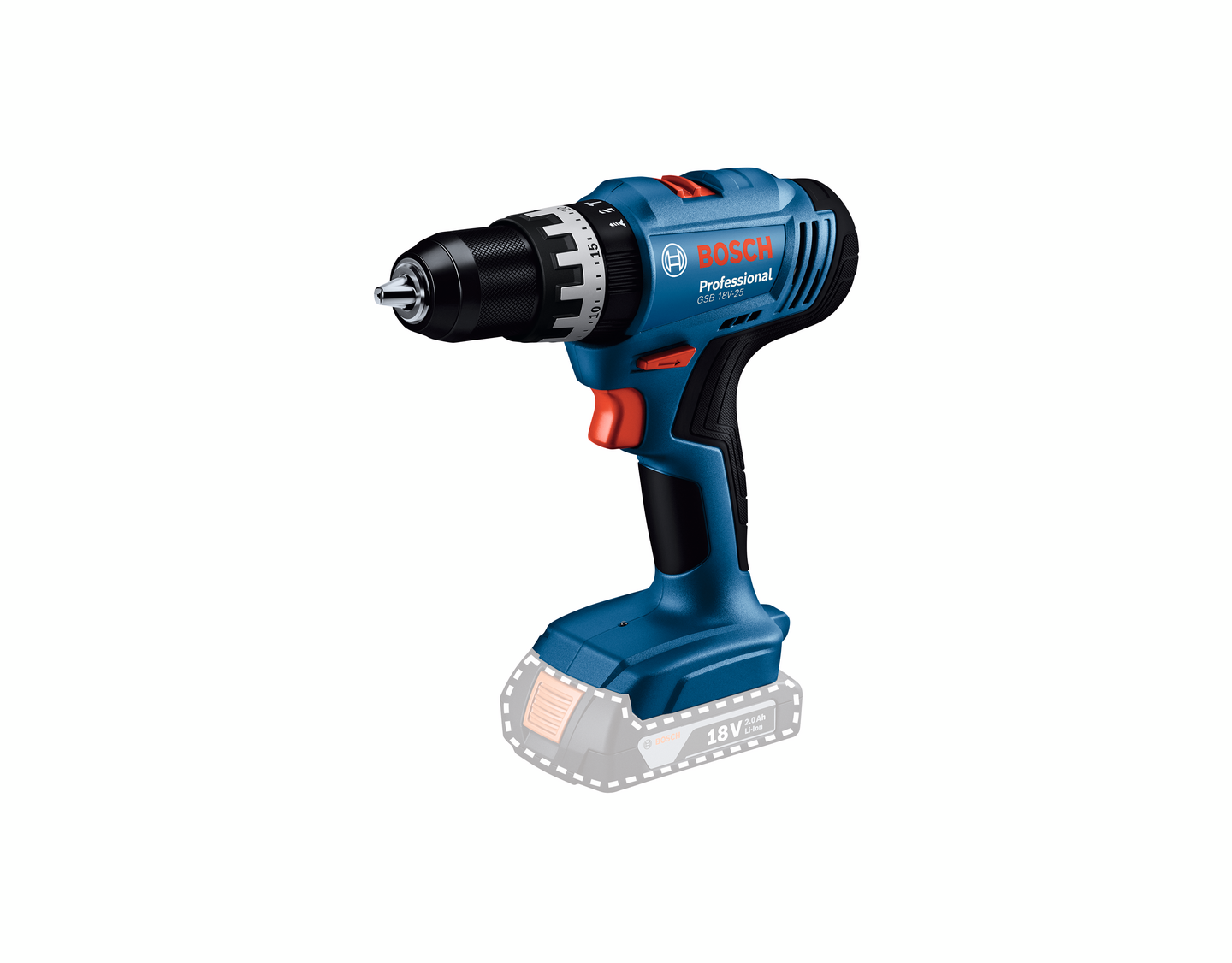 Akkuiskuporakone Bosch GSB 18V-25 Solo