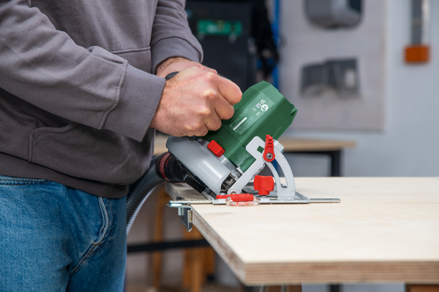 Akkukäsipyörösaha Bosch EasyCirc 18V-48 Solo