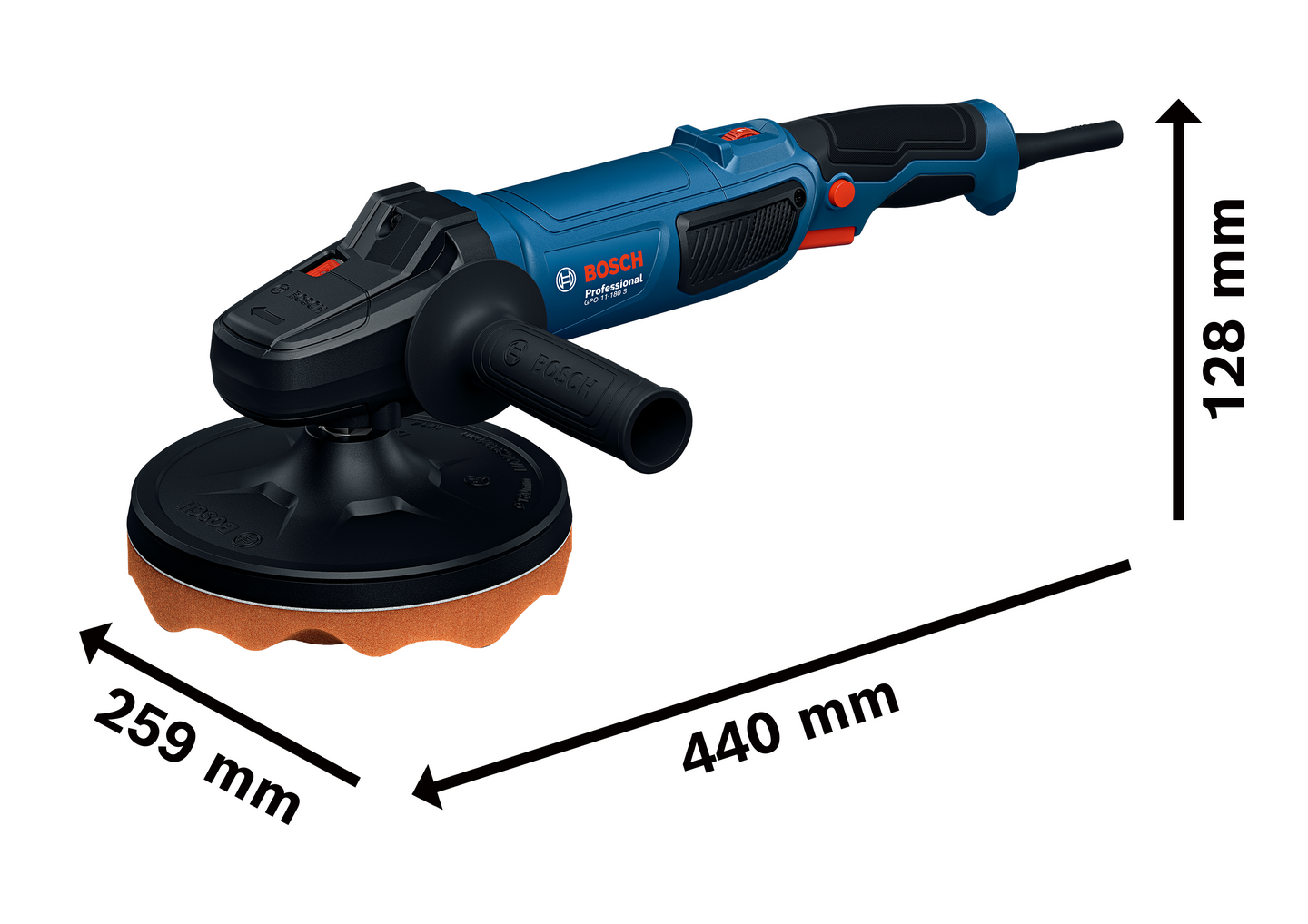 Kiillotuskone Bosch GPO 11-180 S