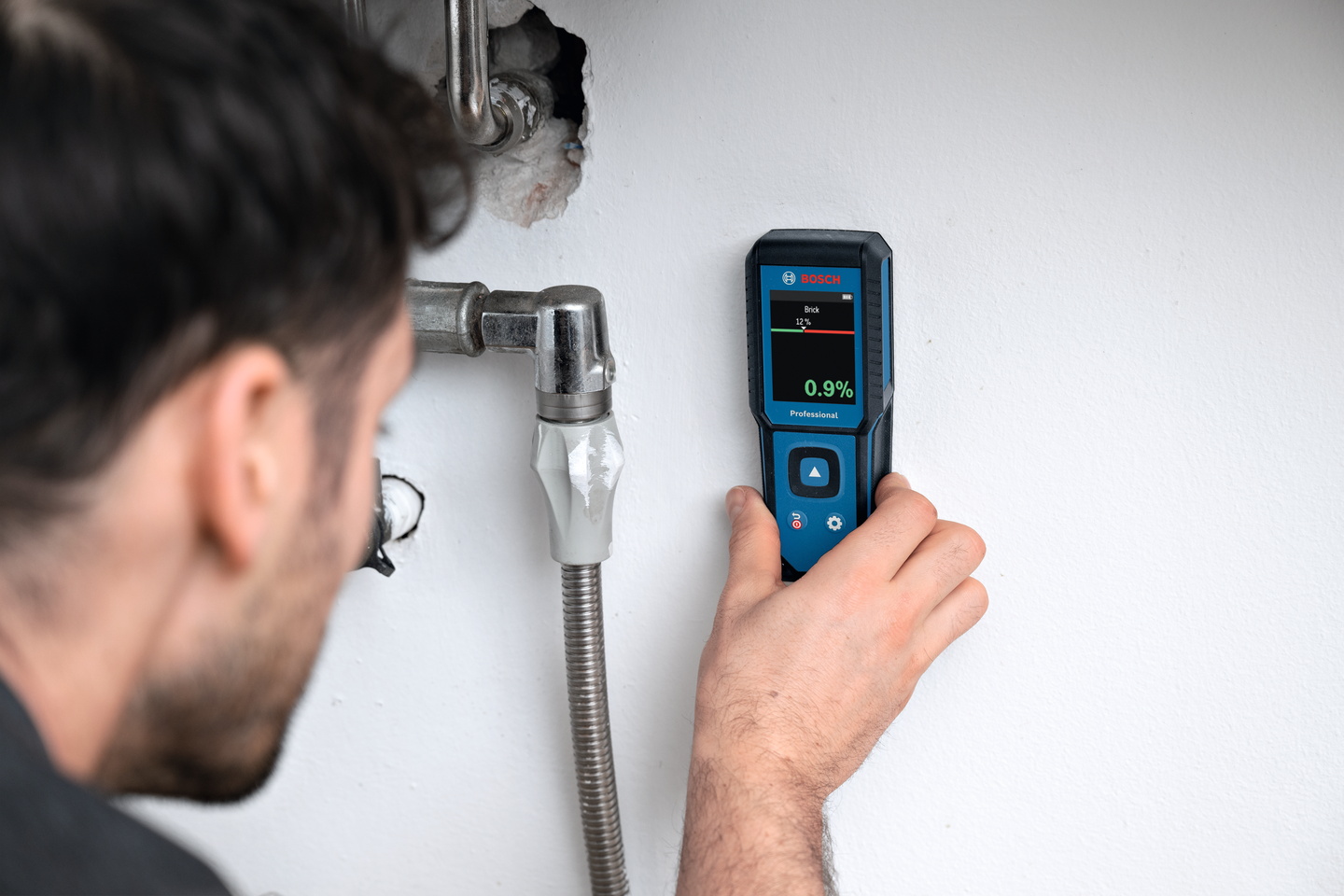 Kosteusmittari Bosch GMM 1-15 (piikitön)