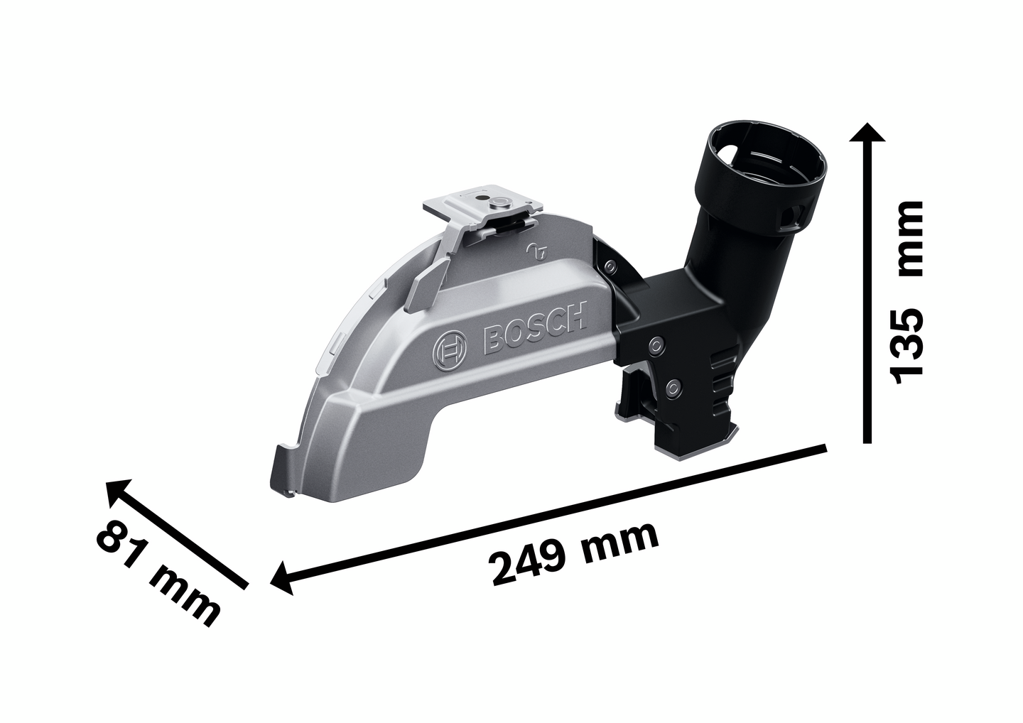 Pölynpoistoadapteri Bosch GDE 180 CG