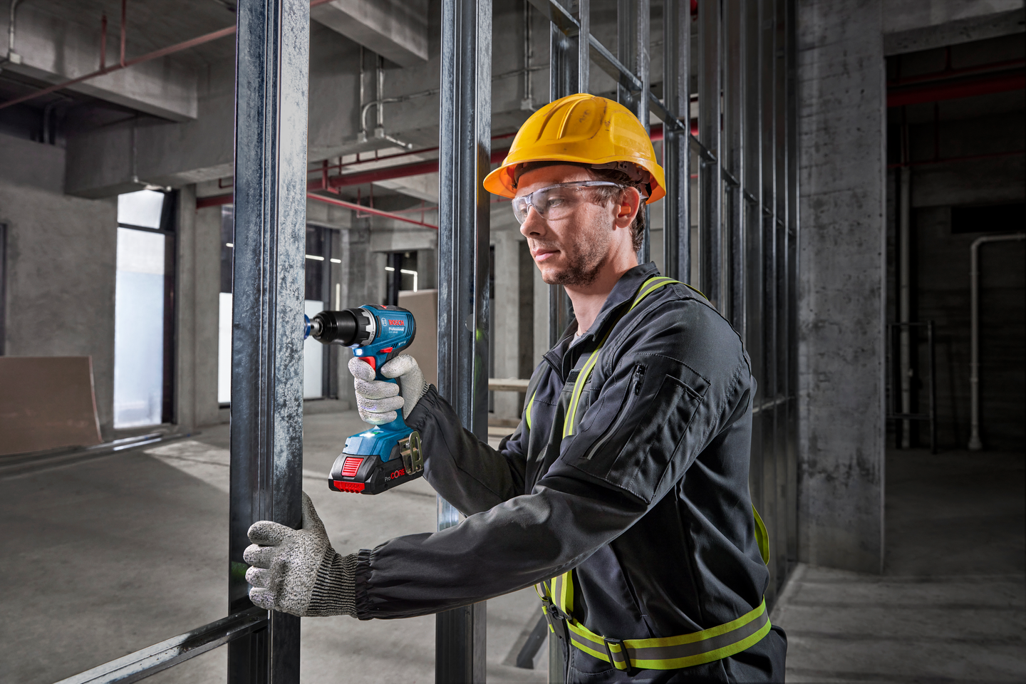 Akkuporakone Bosch GSR 18V-65 2x2,0Ah L-Case