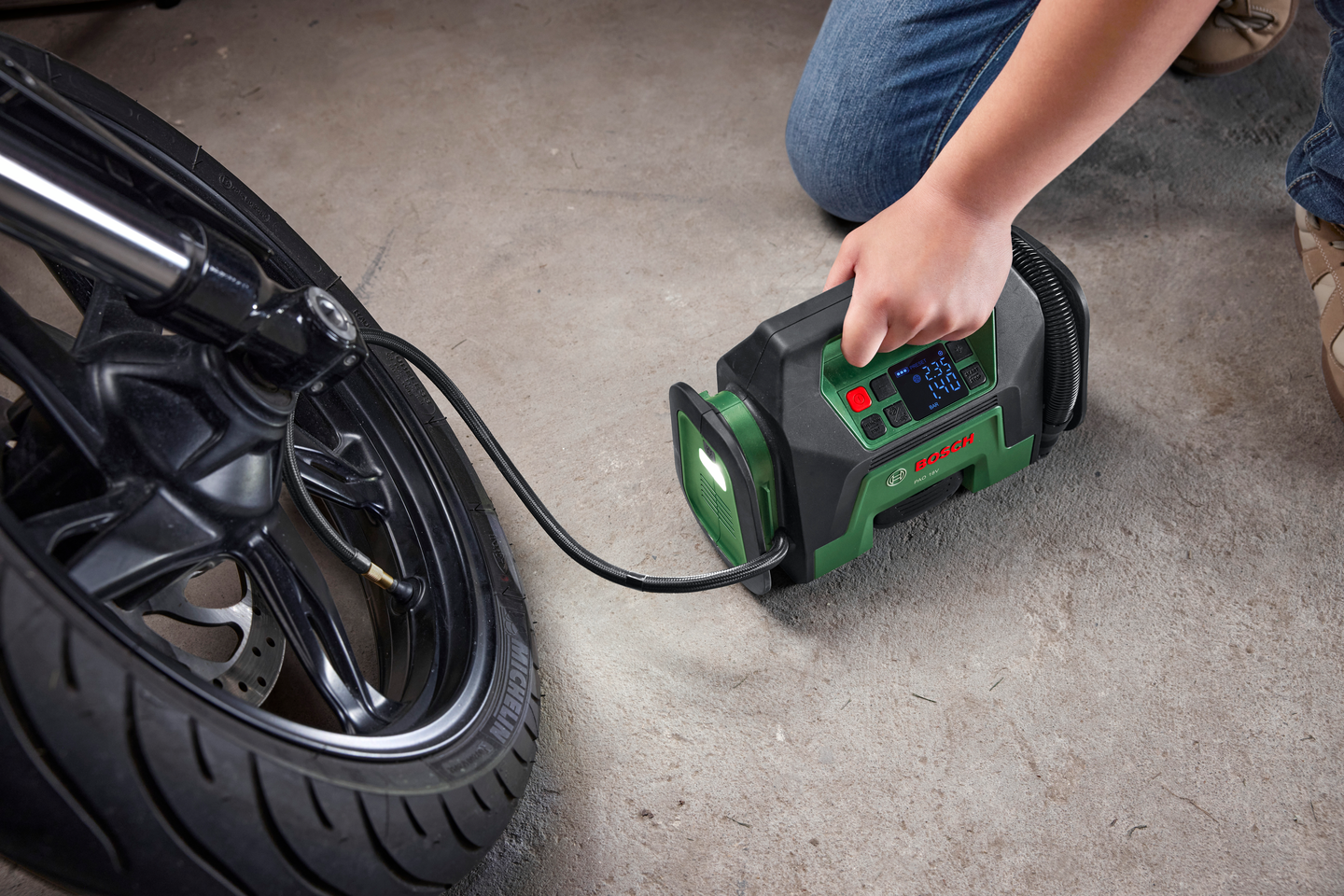 Akkuilmapumppu Bosch PAO 18V Solo