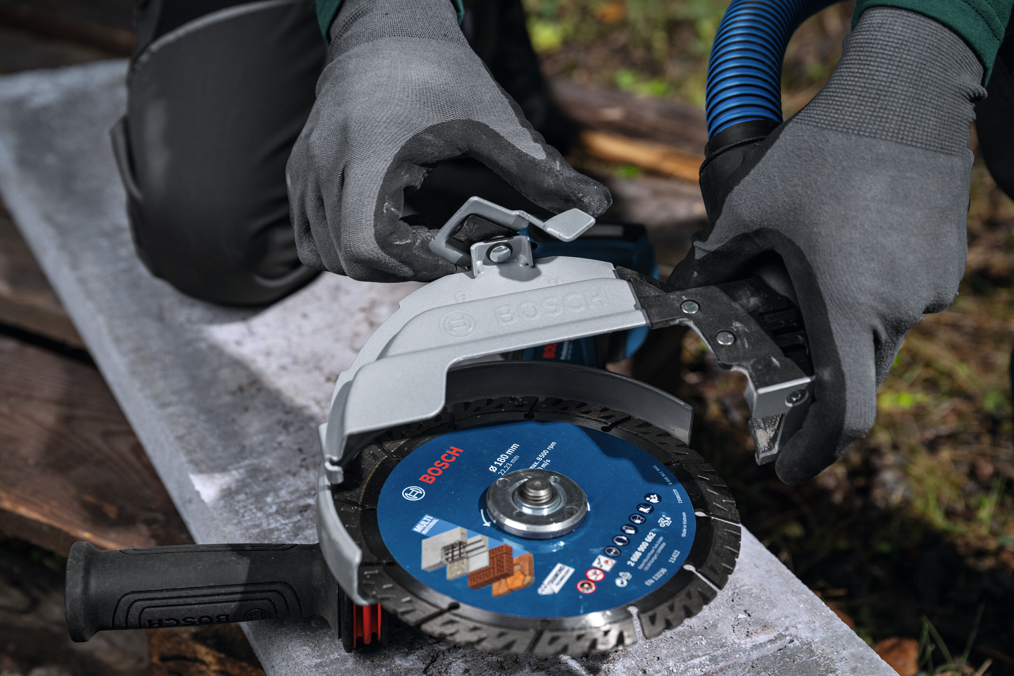 Pölynpoistoadapteri Bosch GDE 180 CG