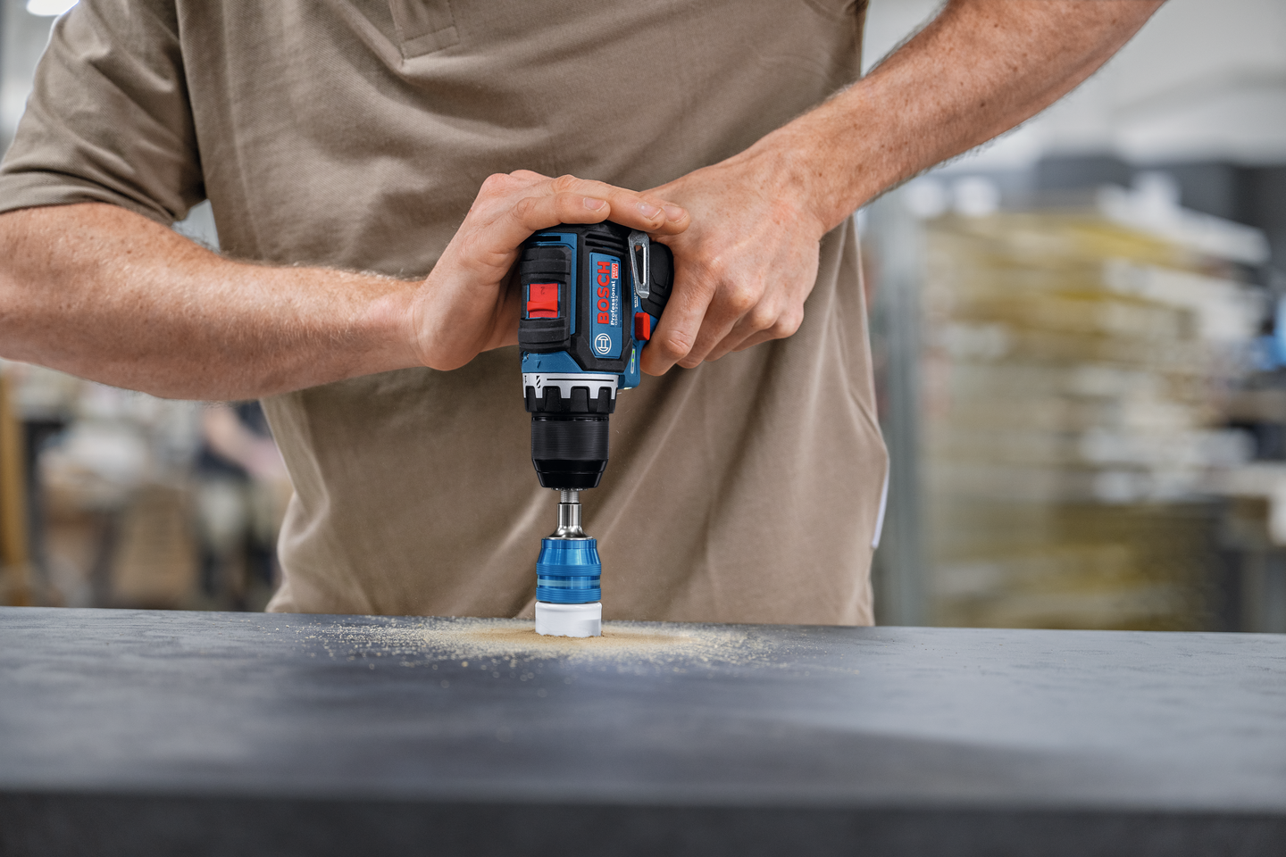 Akkuporakone Bosch GSR 12V-32 Solo