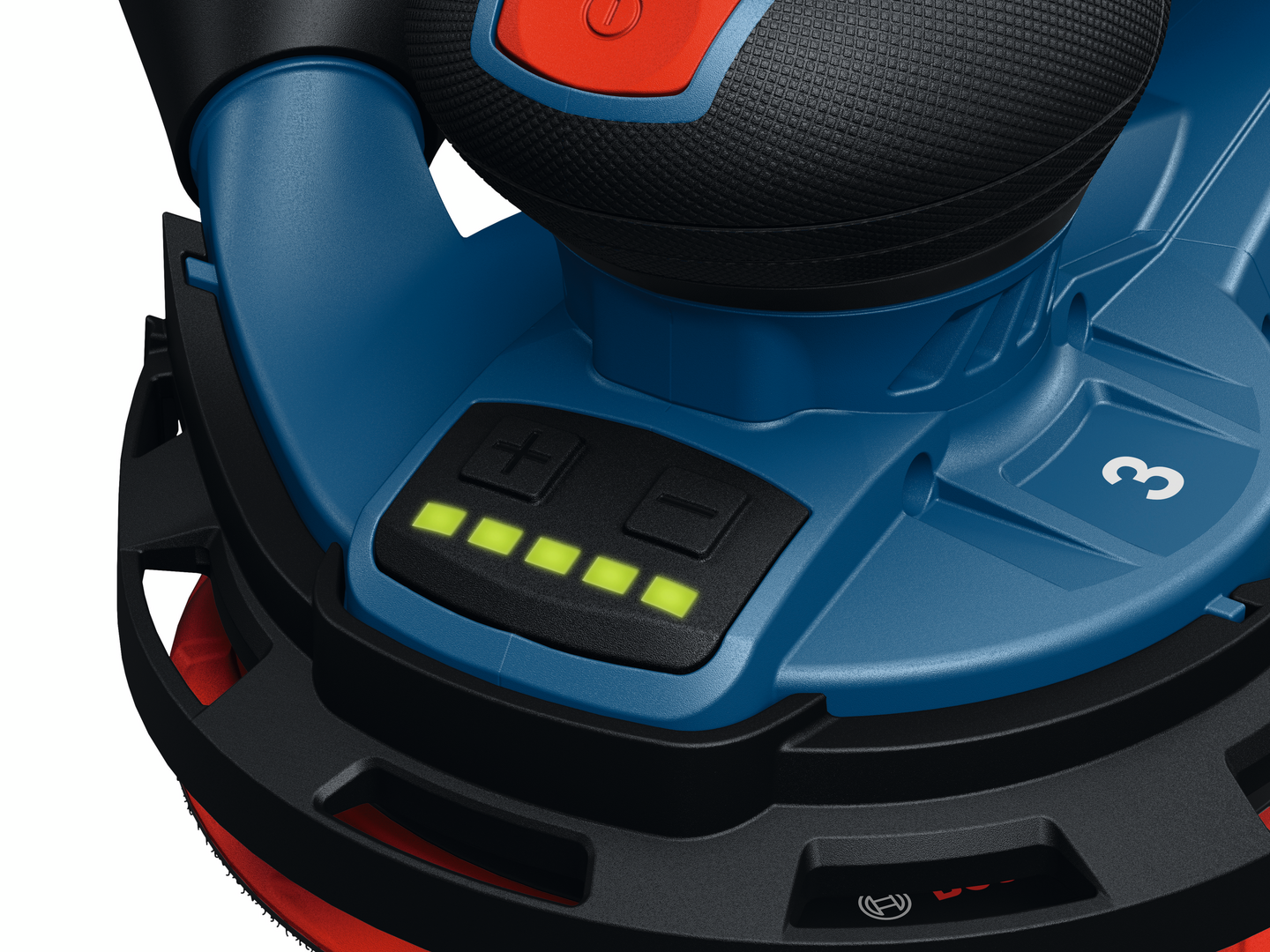 Akkuepäkeskohiomakone Bosch GEX 12V-150-3 Solo