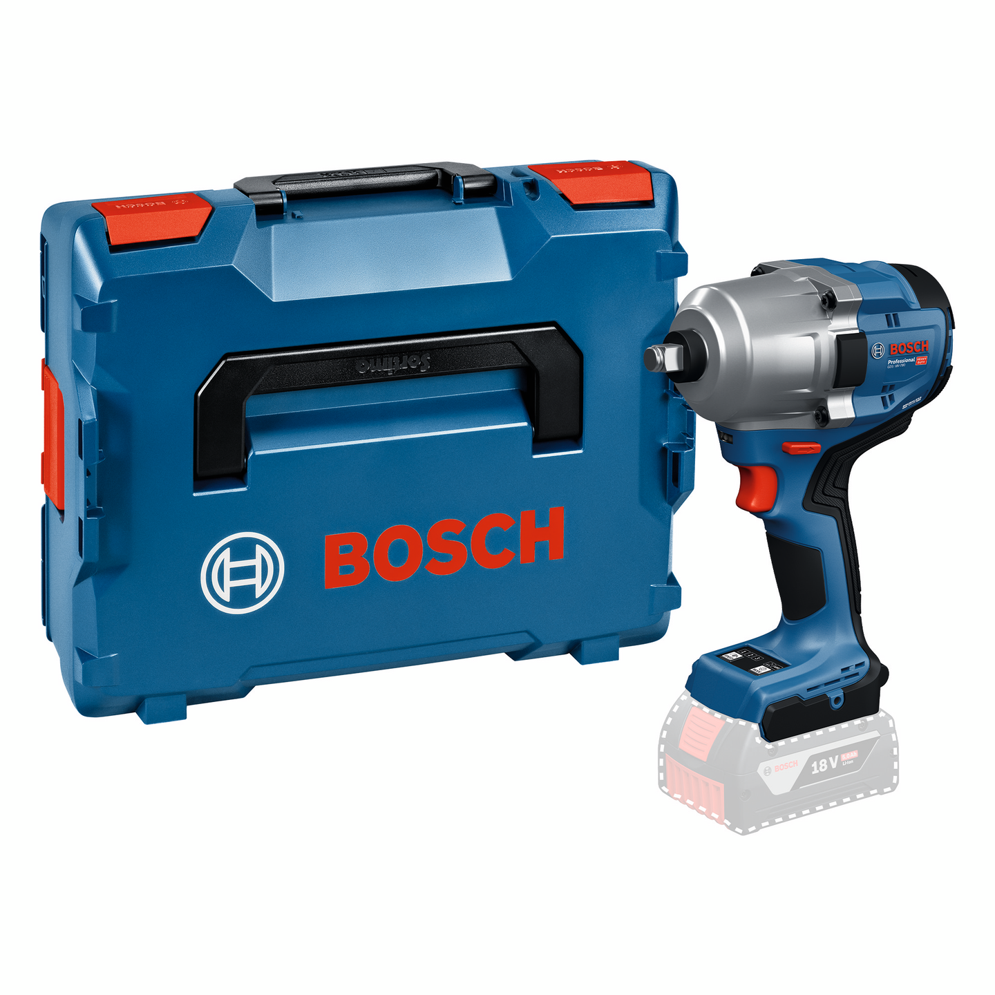 Akkuiskumutterinväännin Bosch GDS 18V-780 Solo L-Boxx