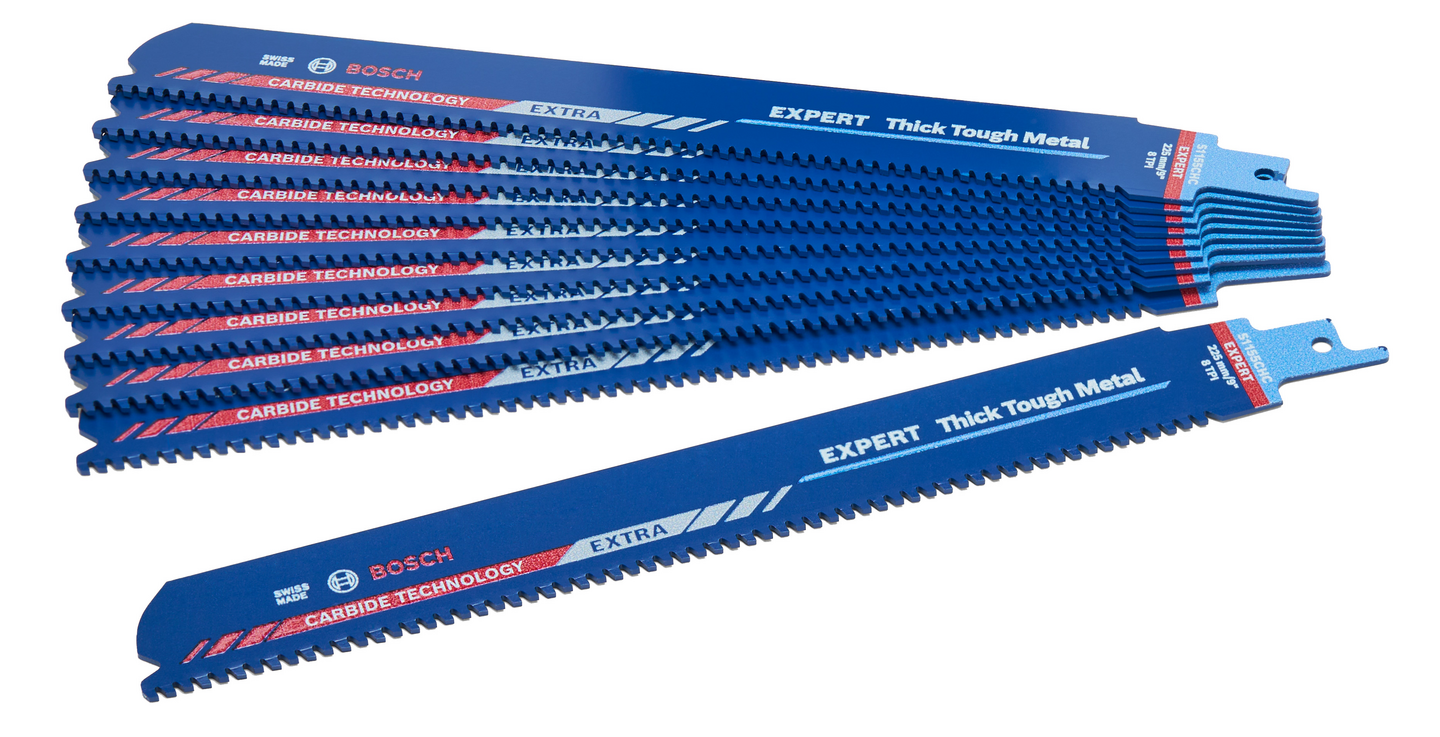 Puukkosahanterä Bosch Expert Thick Tough Metal S1155CHC 10kpl + JBL GO kaiutin