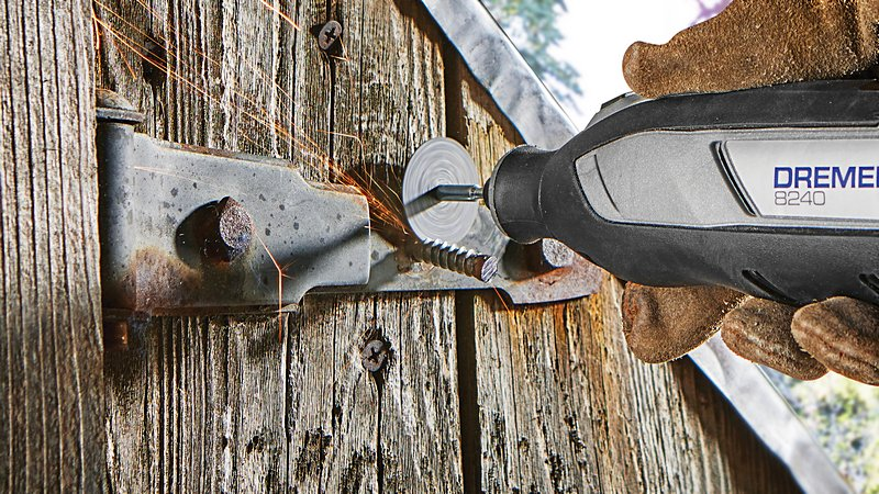 Akkumonitoimityökalu Dremel 8240-5/65 12V 2x2,0Ah Platinum+