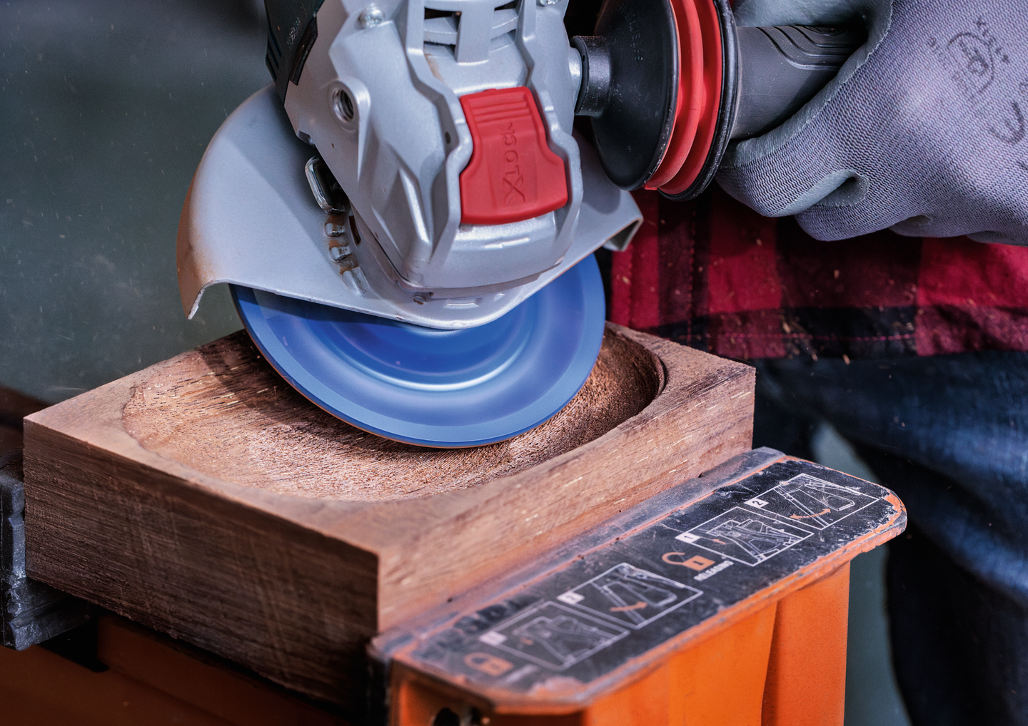 Kovametallihiomapää Bosch Expert Multi Material X-Lock 115mm vino hieno