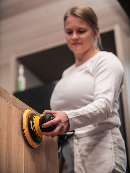 Hiomapyörö Mirka punainen 115mm tarra 8R 60 5kpl