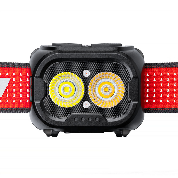 Otsalamppu Fenix HL18R-T V2.0, 800 lm musta