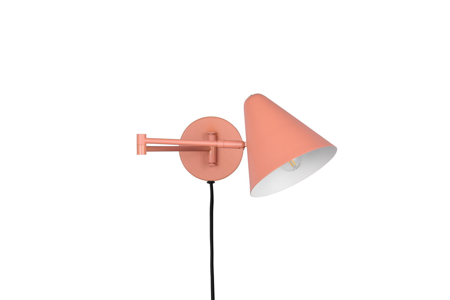 Seinävalaisin TRIO Cosima E14 aprikoosi