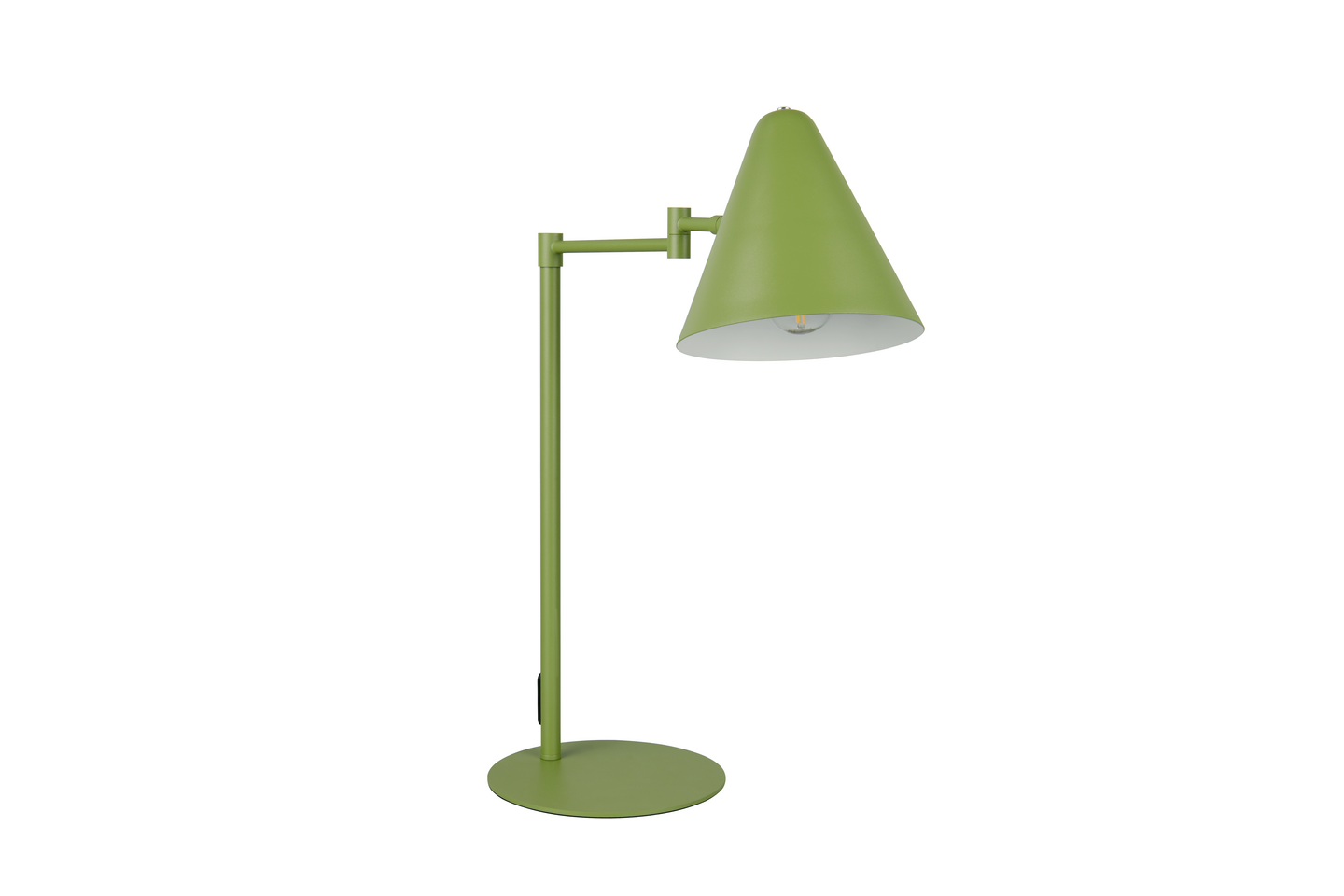 Pöytävalaisin TRIO Cosima E14 vihreä