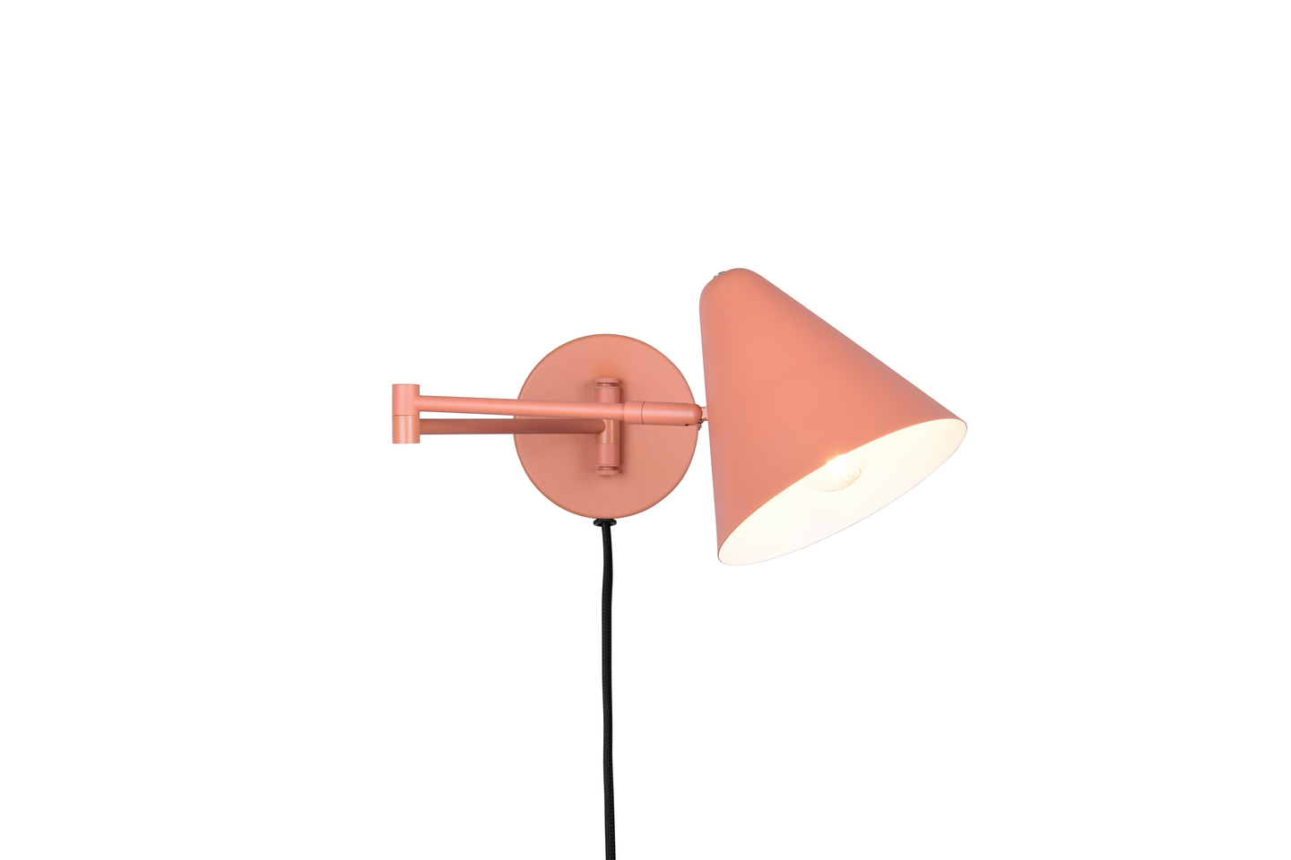 Seinävalaisin TRIO Cosima E14 aprikoosi