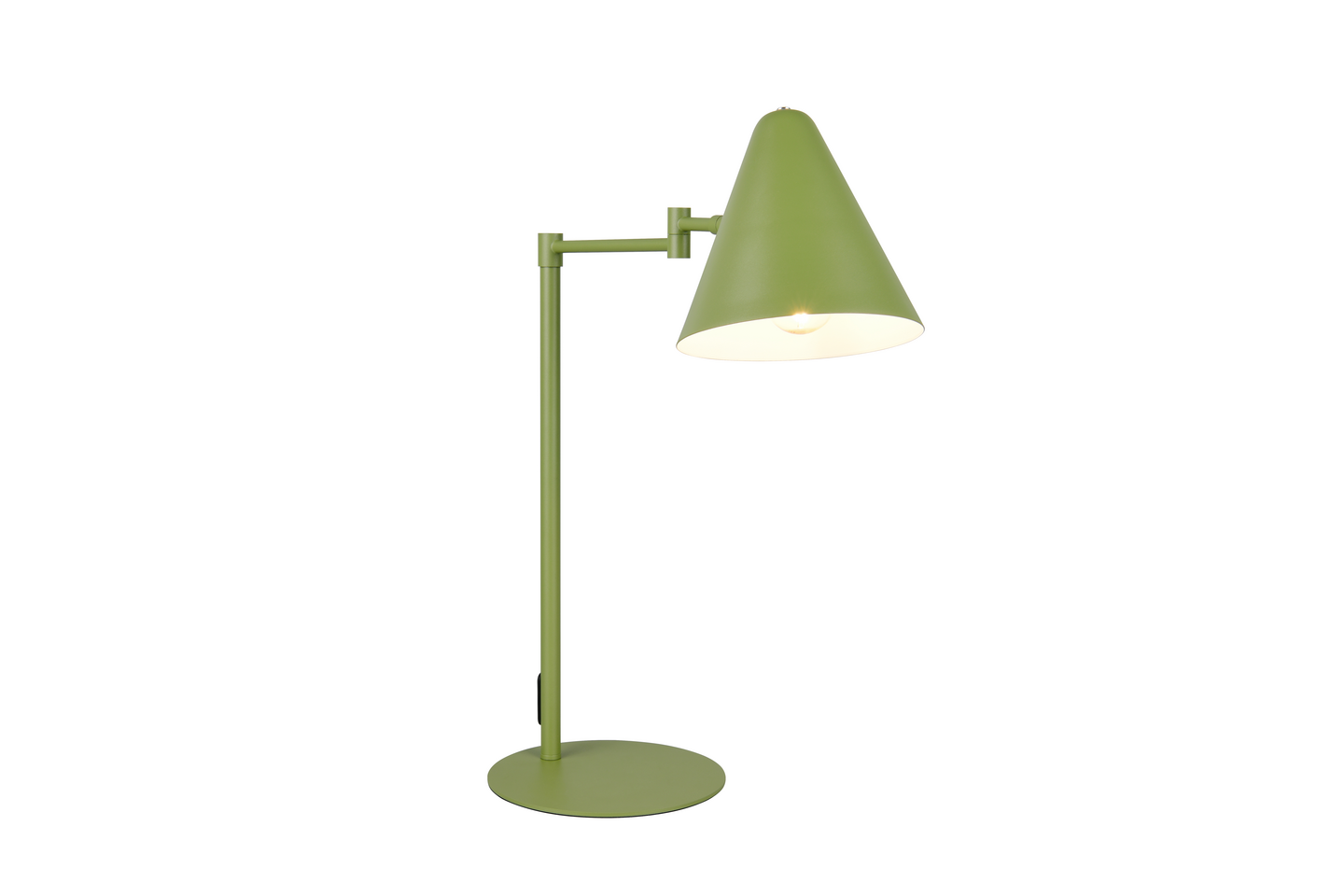 Pöytävalaisin TRIO Cosima E14 vihreä