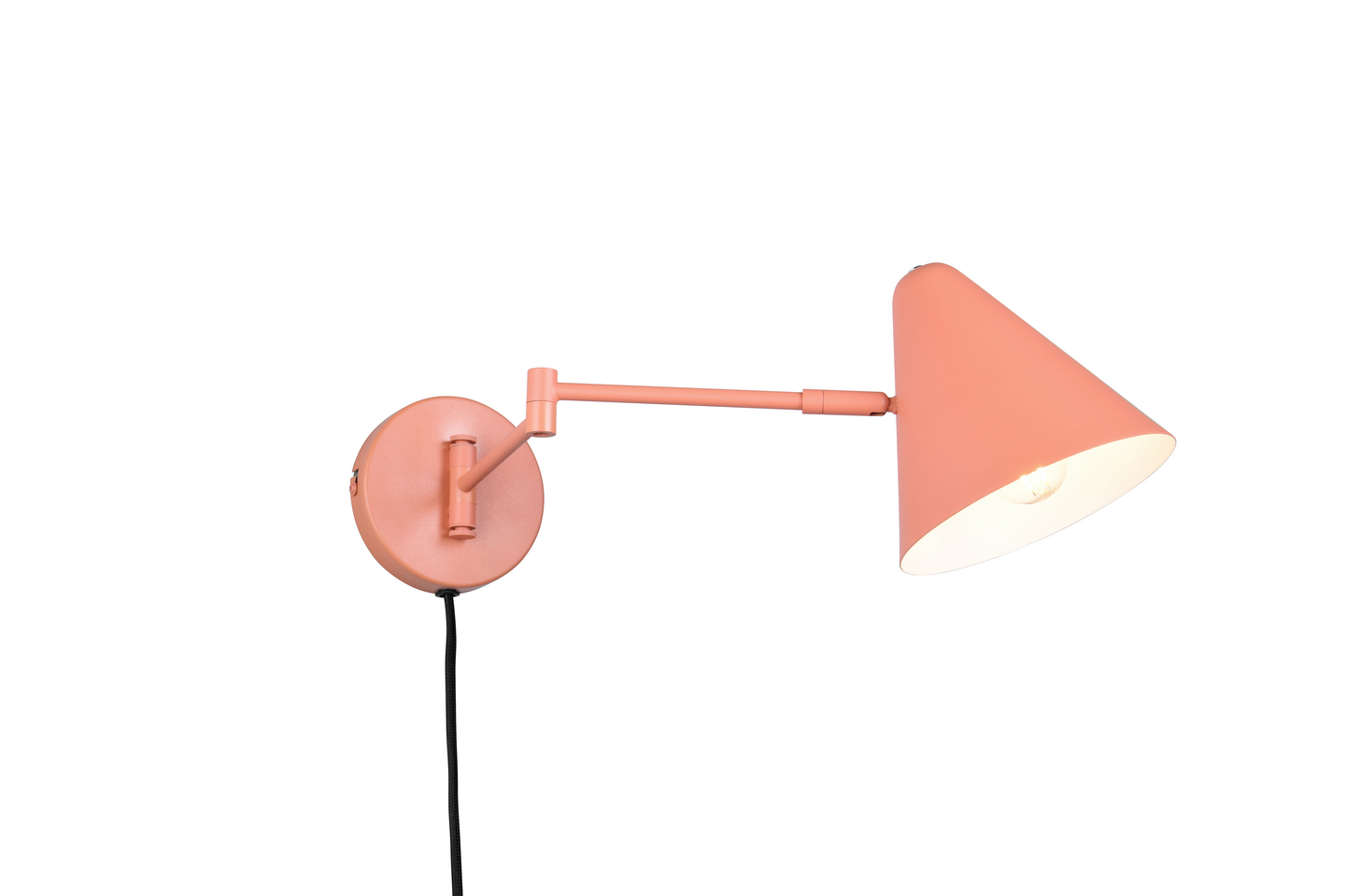 Seinävalaisin TRIO Cosima E14 aprikoosi