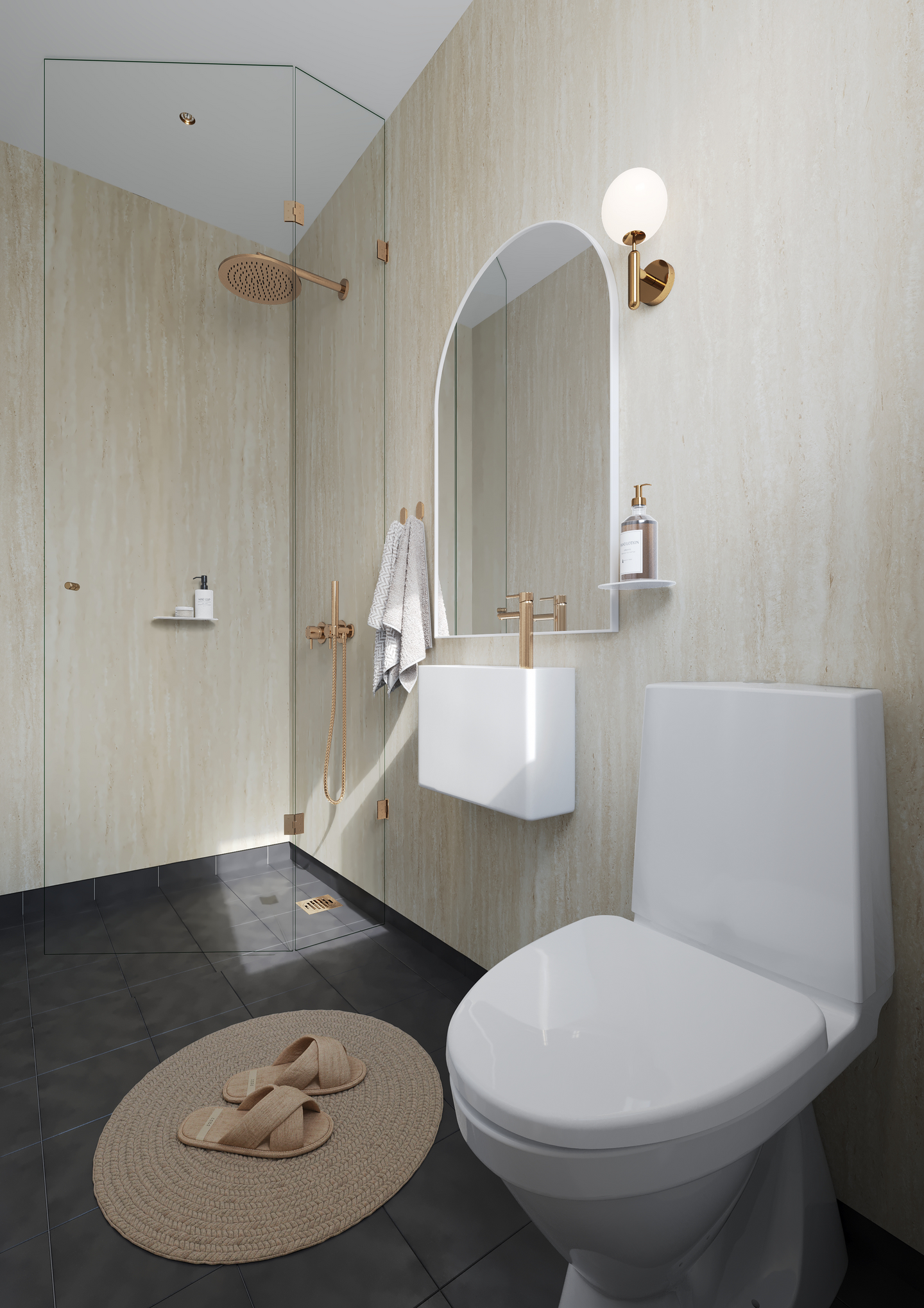 Sisustuslevy Fibo 0232 Sandstone 10x620x2400mm