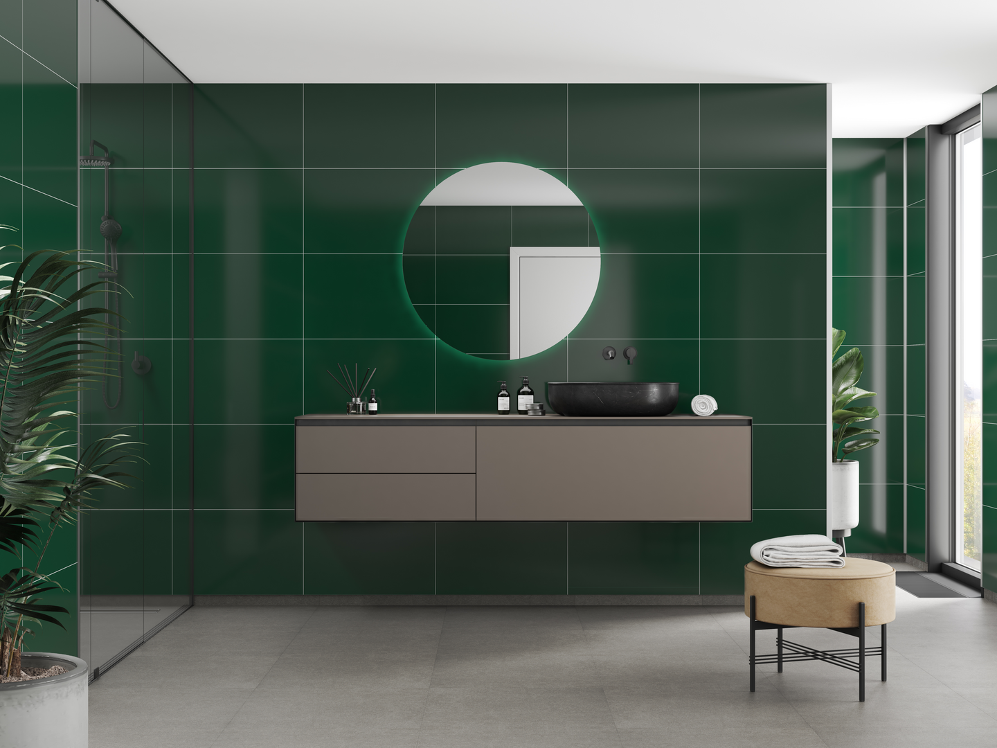 Sisustuslevy Fibo 5231M6040 Bottle Green 10x620x2400mm