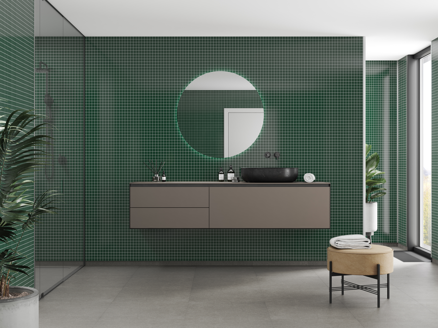 Sisustuslevy Fibo 5231M0303 Bottle Green 10x620x2400mm