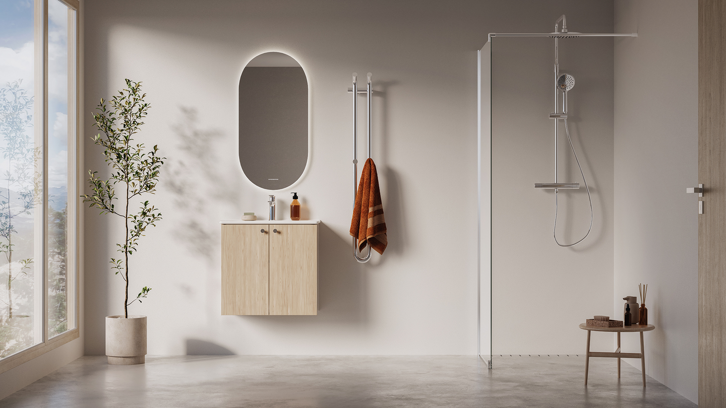 TVÄTTSTÄLL SVEDBERGS SEL VIT 62XXCM