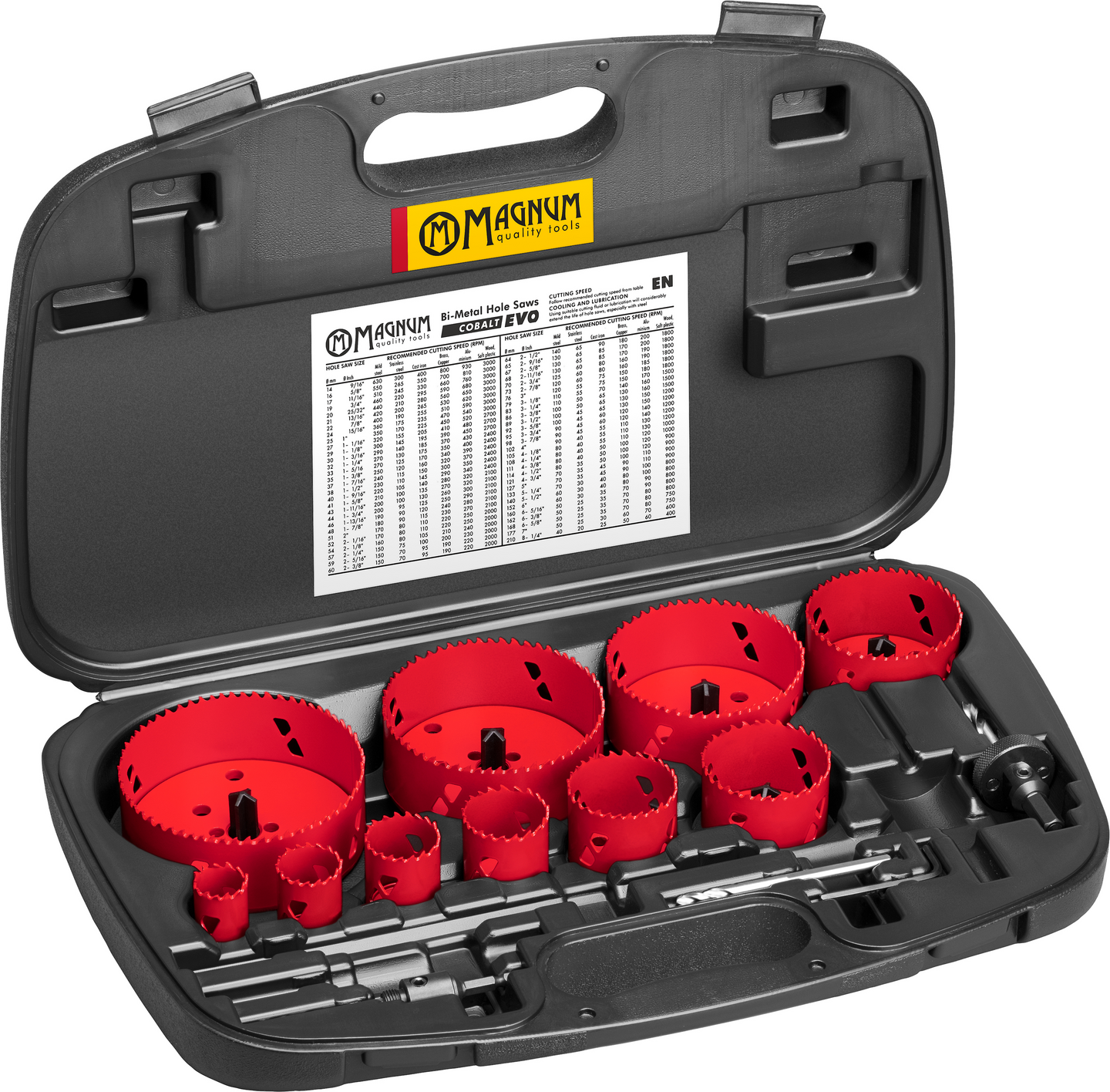 Reikäsahasarja Magnum 49114 14-os 25–114