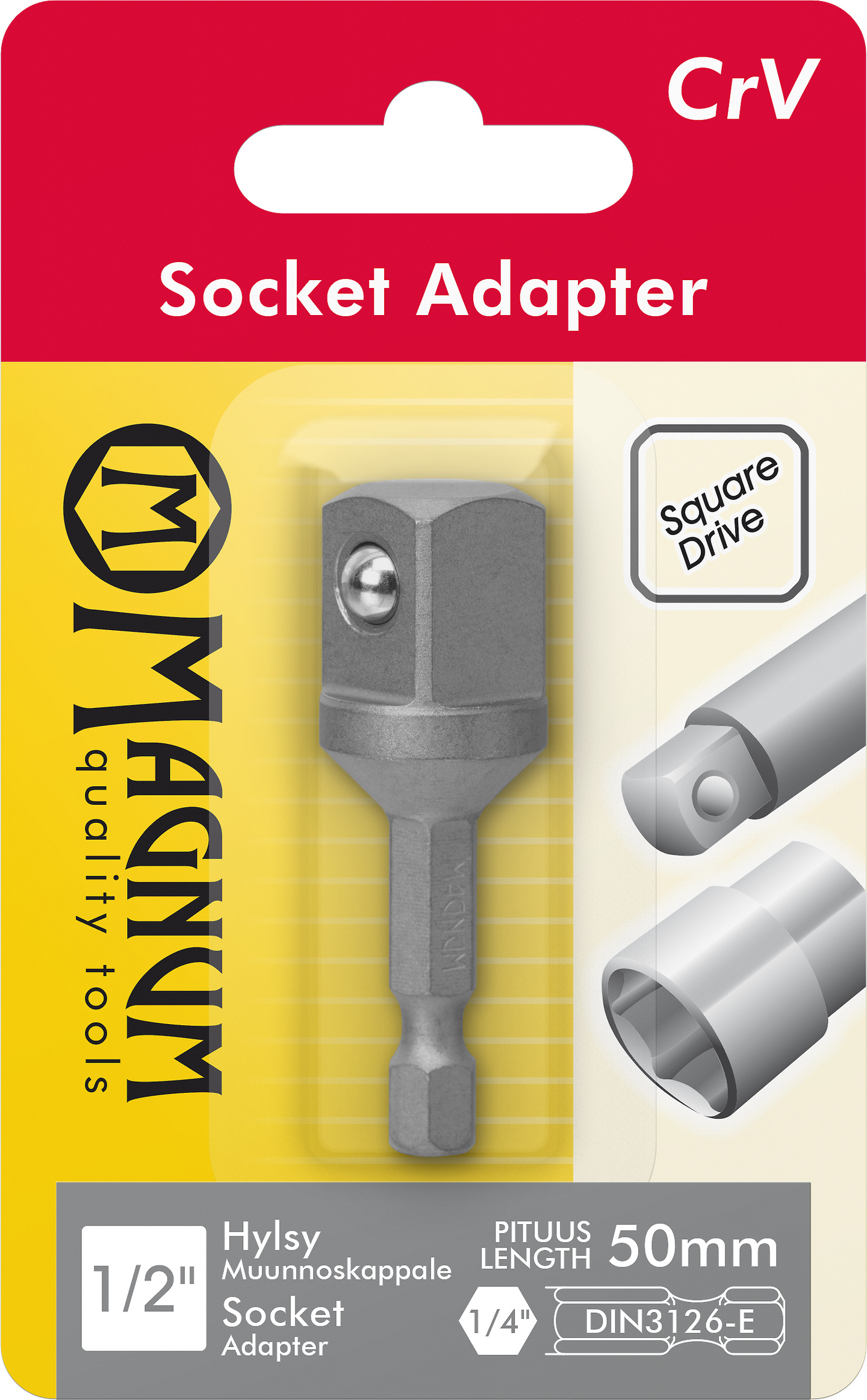 Muunnoskappale 1/2 50mm