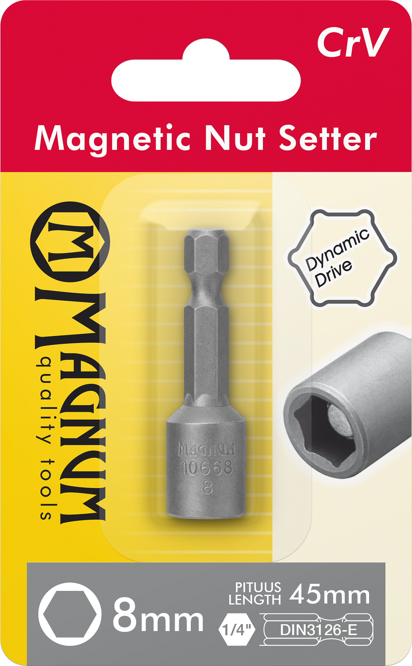 Magneettihylsy Magnum 8mm 17668
