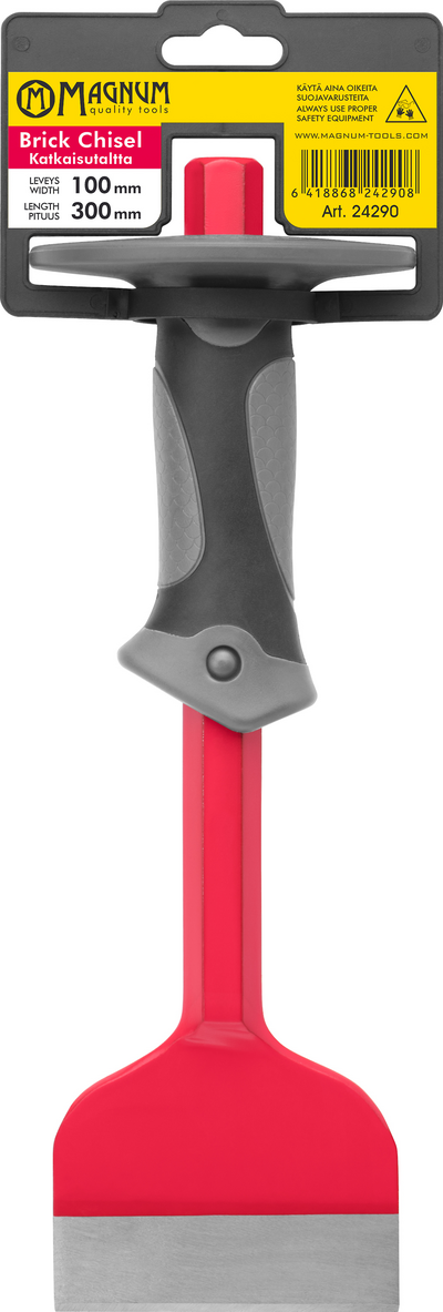 Katkaisutaltta käsisuojalla 100/300mm 24