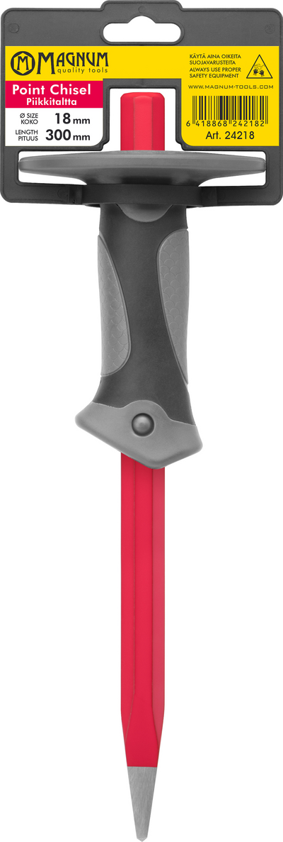 Piikkitaltta käsisuojalla 300mm 24218