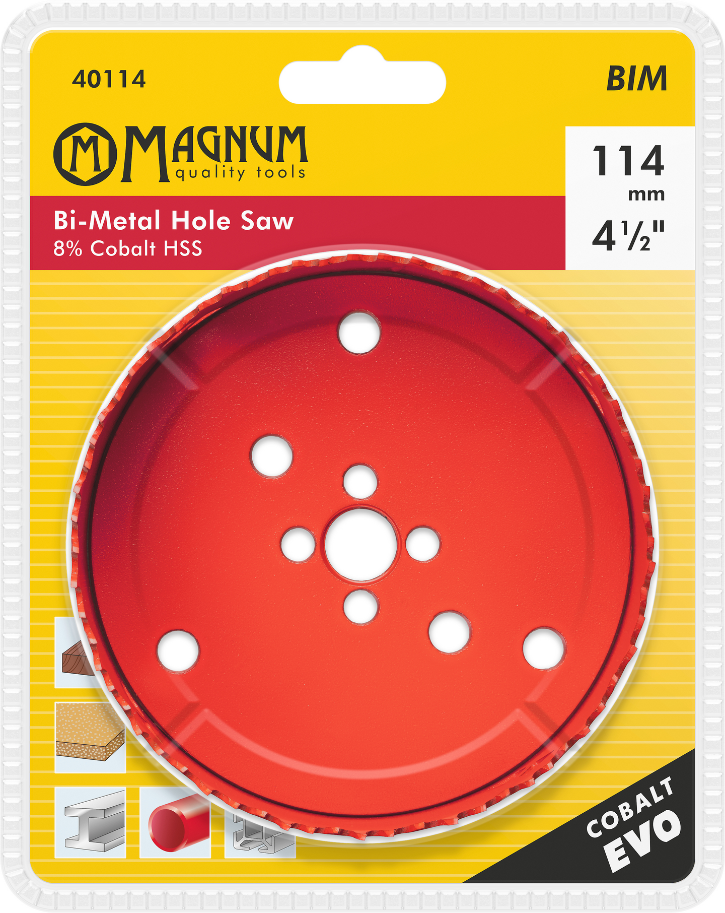 Reikäsaha Magnum 210mm 45210 Bi-Metal