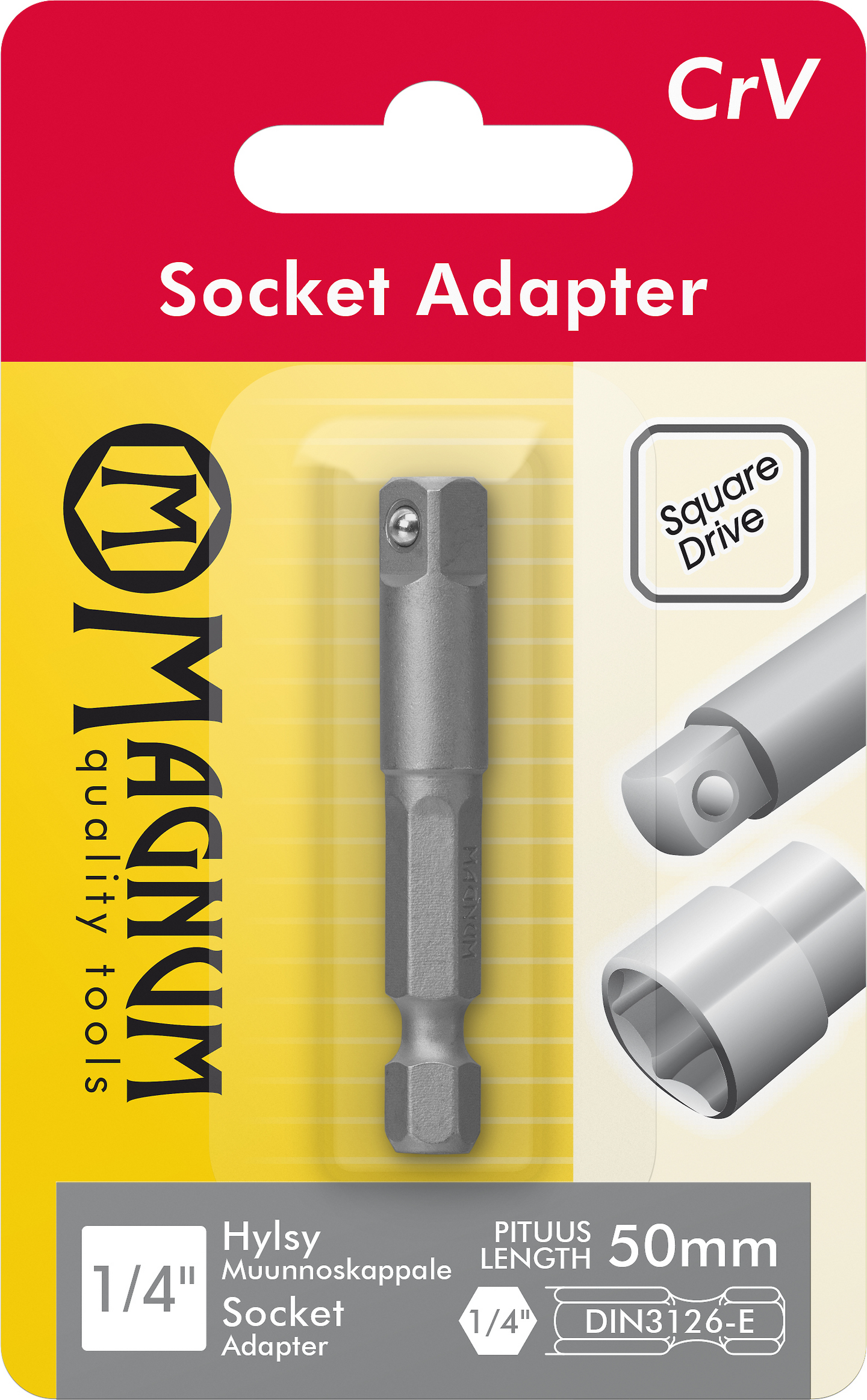 Muunnoskappale Magnum 1/4 50mm 17450