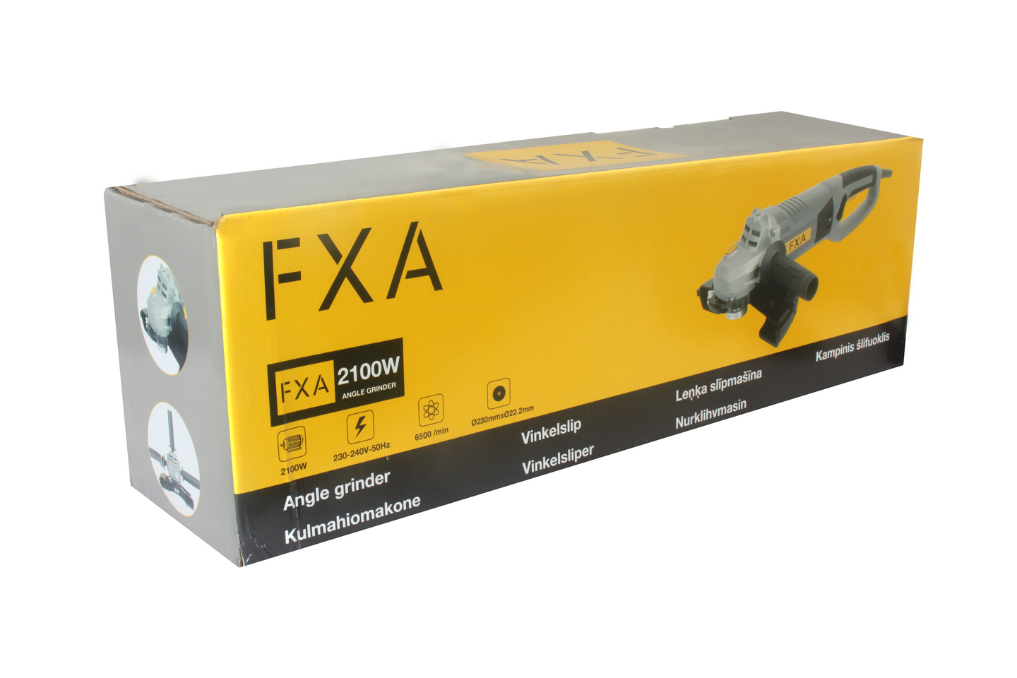 Kulmahiomakone FXA 230mm 2100W