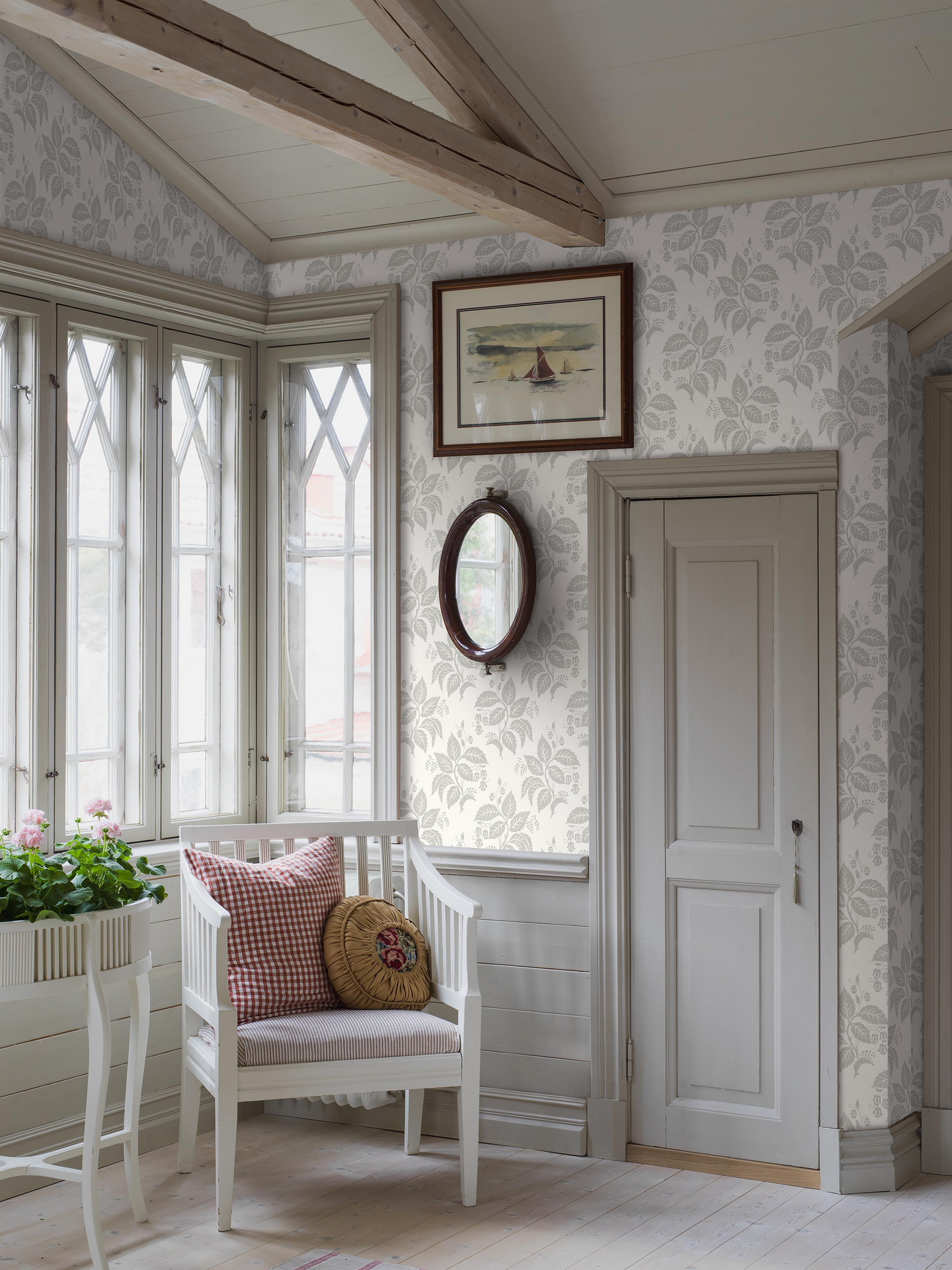 Kuitutapetti Boråstapeter Anno II 8058 Tengbergska 10,05m