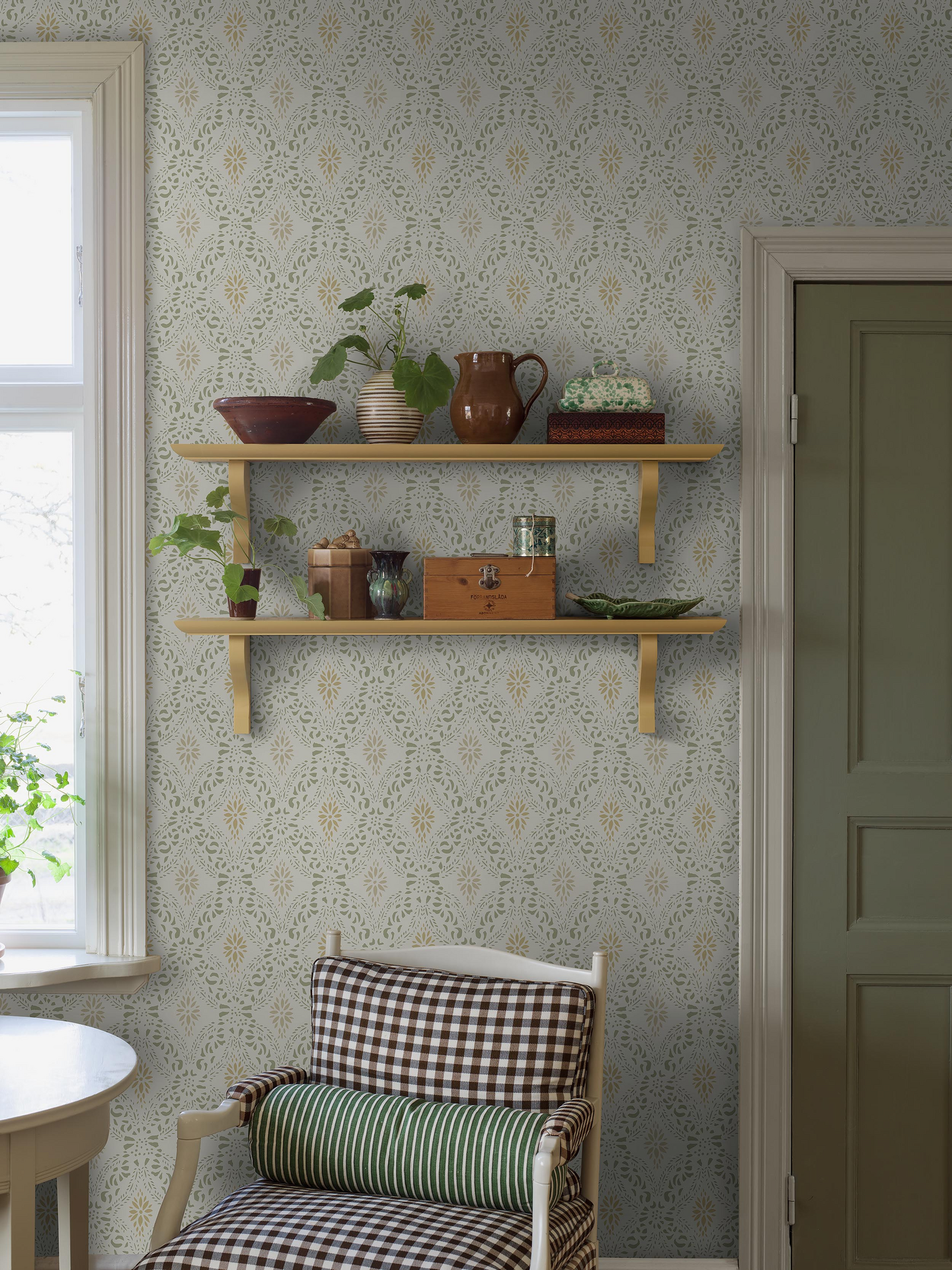 Kuitutapetti Boråstapeter Anno II 8056 Kvarnholmen 10,05m