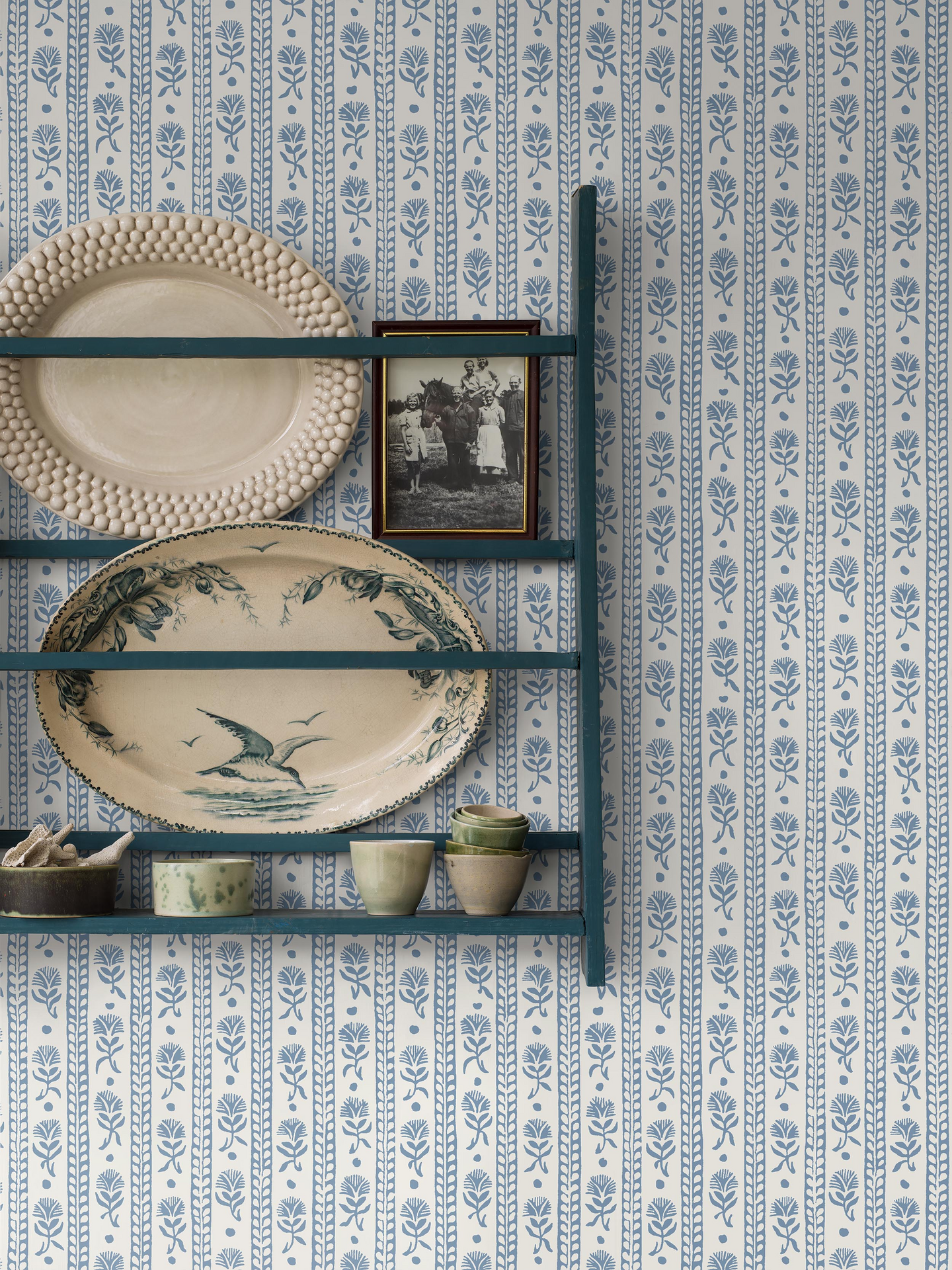 Kuitutapetti Boråstapeter Anno II 8052 Nejlikerand 10,05m