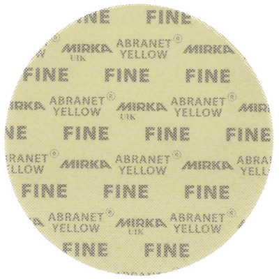 Hiomaverkko Mirka Abranet Yellow 225mm hieno 20kpl