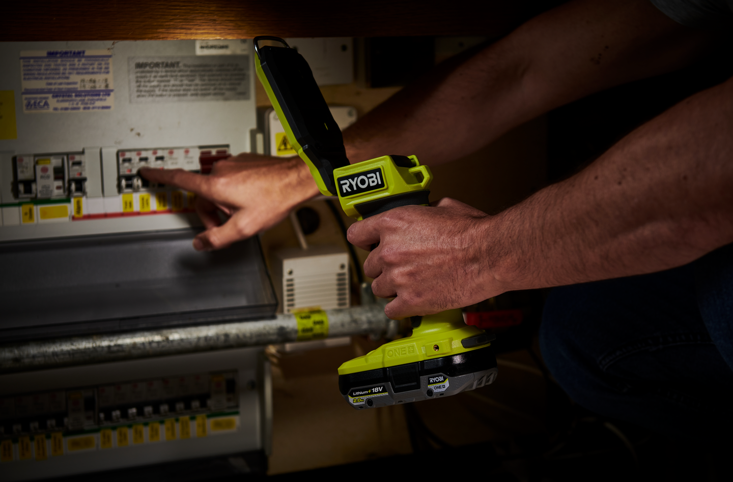 Työvalo RYOBI RSL18-0 18V ONE+ ei akkua