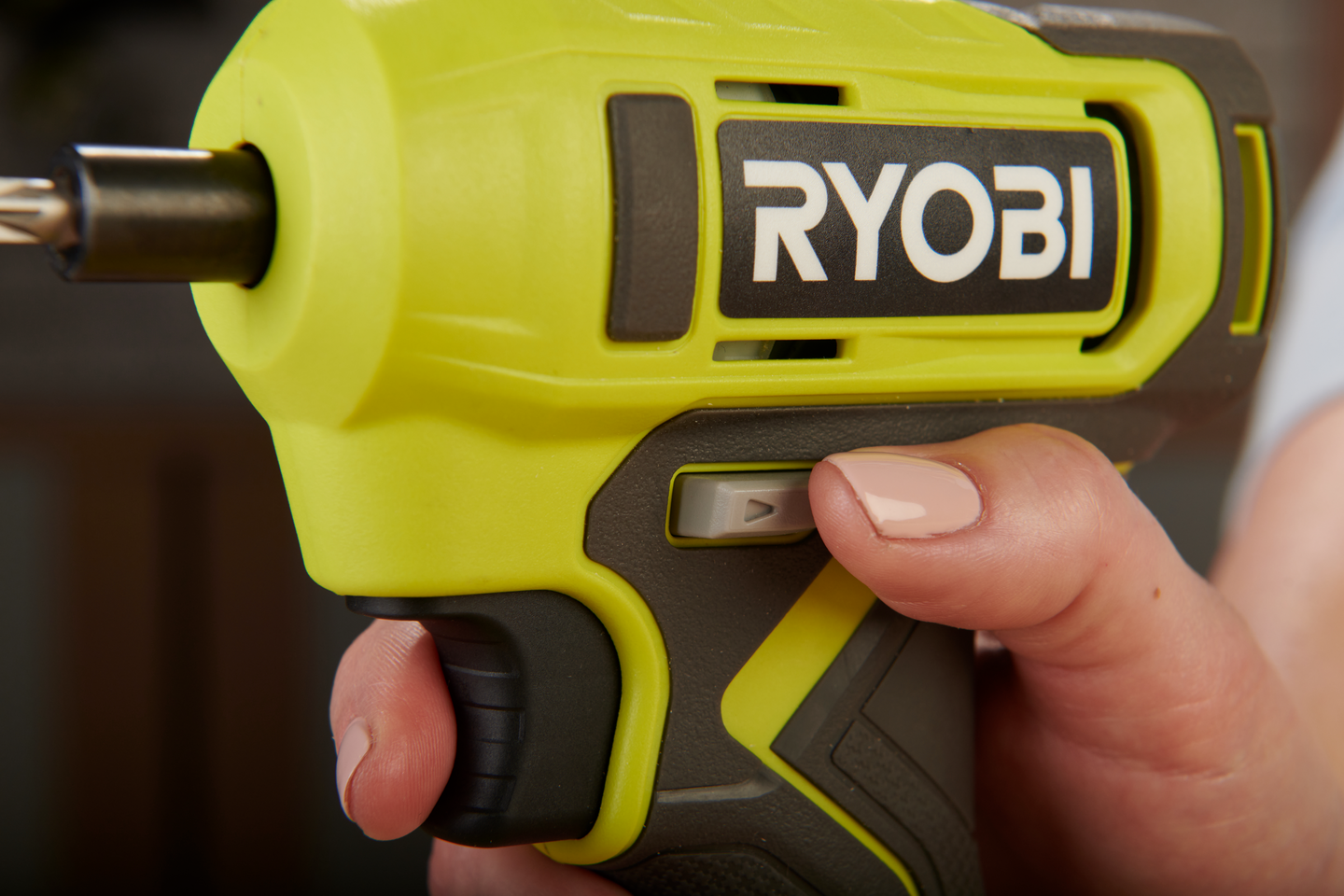 Ruuvinväännin RYOBI RSD18-0 18V ONE+ 1/4"-istukalla ei akkua