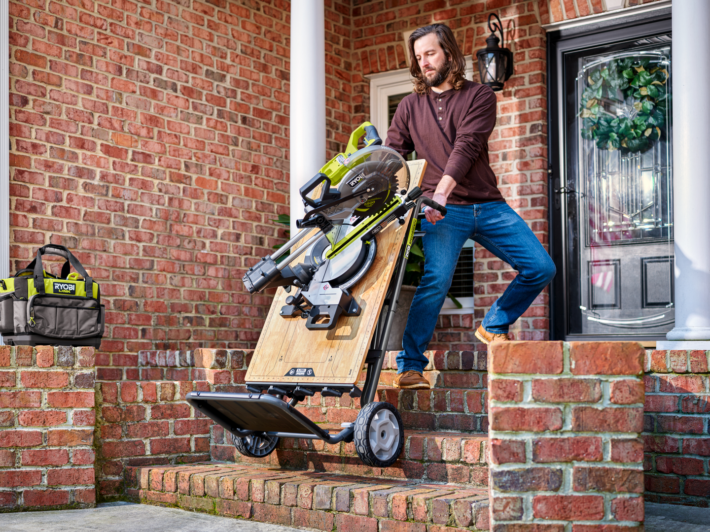 Työpöytä Ryobi Speed Bench RWBSB-01 pyörillä