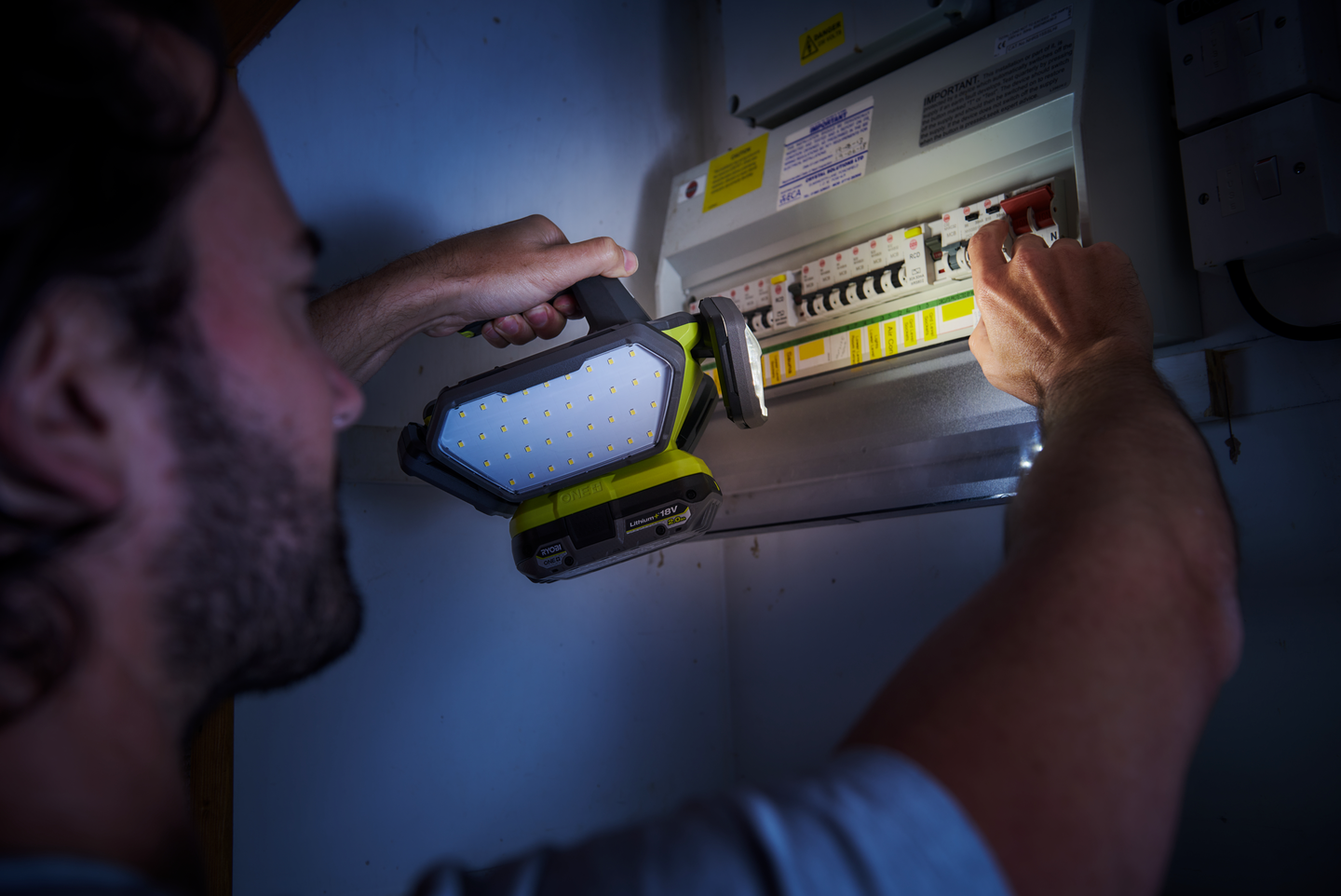 Työvalo RYOBI R18L360-0 18V ONE+ ei akkua