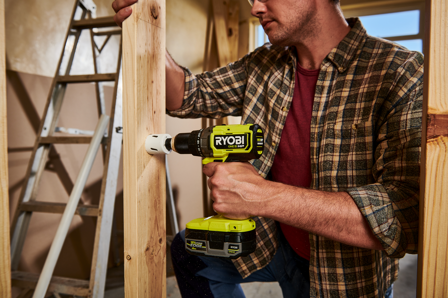 Akkuporakone Ryobi RDD18X1-0 18V ONE+ HP runko