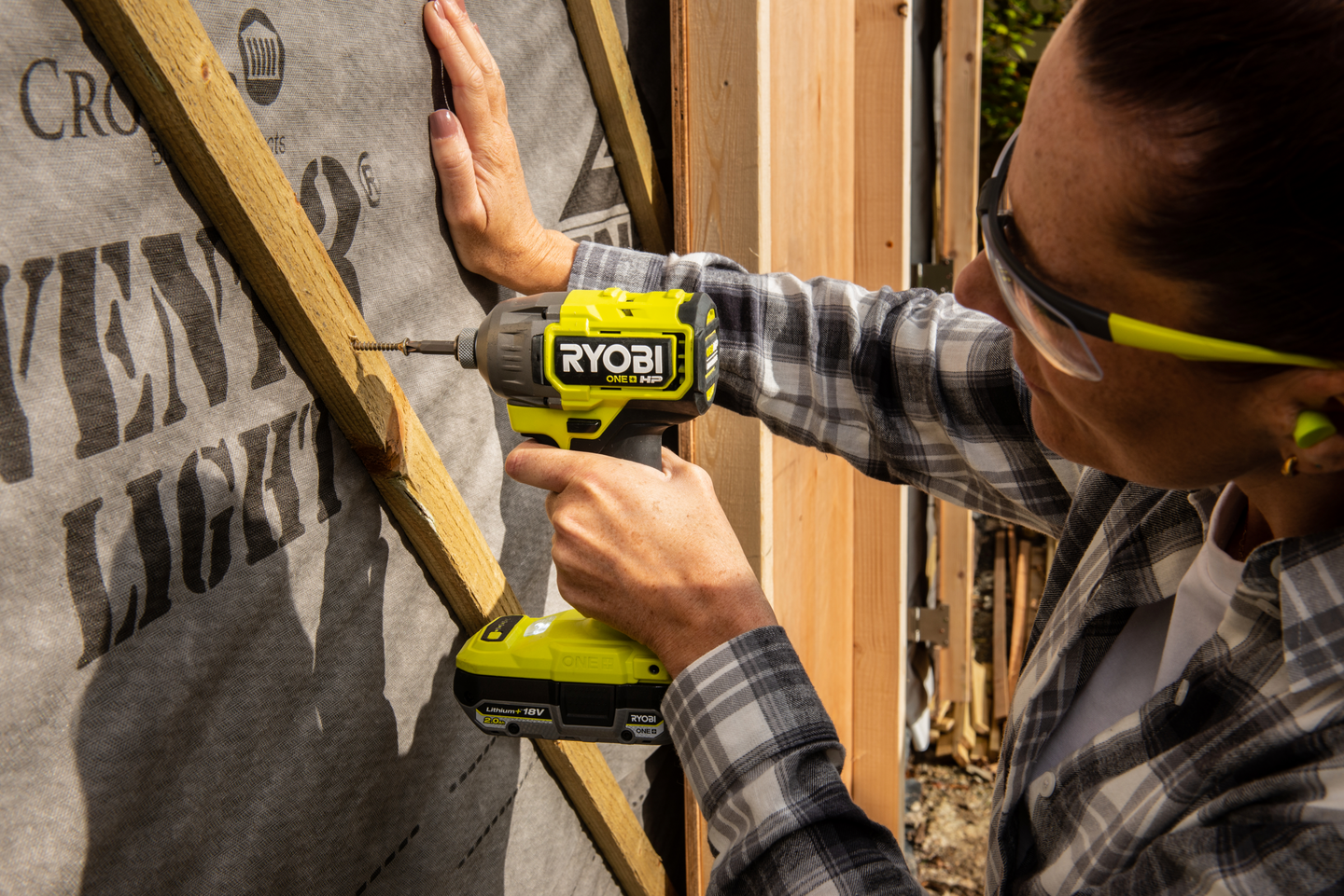 Iskevä akkuruuvinväännin Ryobi RID18X1-0 18V ONE+ HP runko