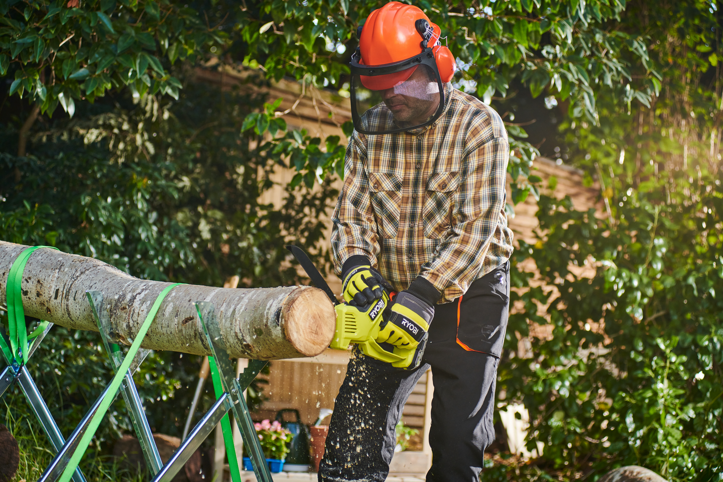 Akkuoksasaha Ryobi RY18PSX20A-0 18V ONE+ HP runko